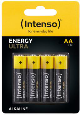 INTENSO Energy Ultra AA LR06 7501424 Alkaline 4pcs blister Alkaline 4pcs blister