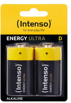 photo INTENSO Energy Ultra D LR20 7501442 Alkaline 2pcs blister
