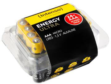 INTENSO Energy Ultra AAA LR03 7501814 Alkaline 24pcs plastic box