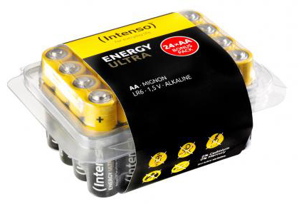 INTENSO Energy Ultra AA LR06 7501824 Alkaline 24pcs plastic box