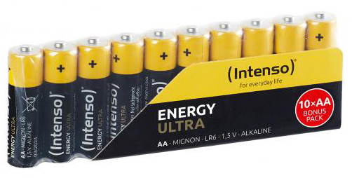 INTENSO Energy Ultra AA LR06 7501920 Alkaline 10pcs shrinked pack