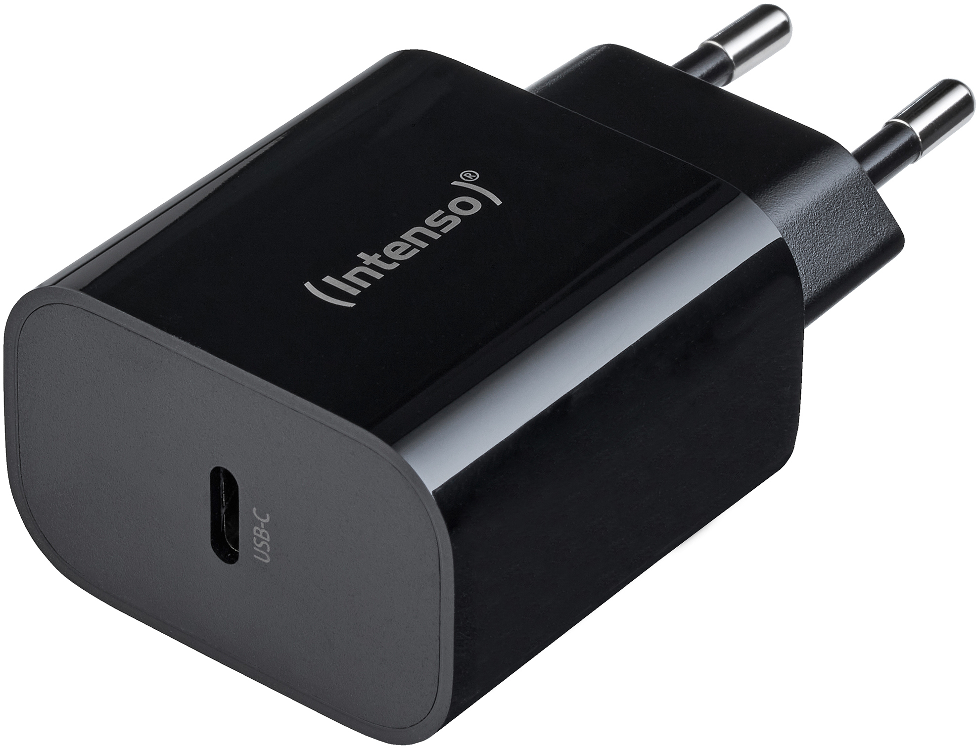 photo INTENSO Power Adapter W20C Charger 7802010 20W, USB-C, black