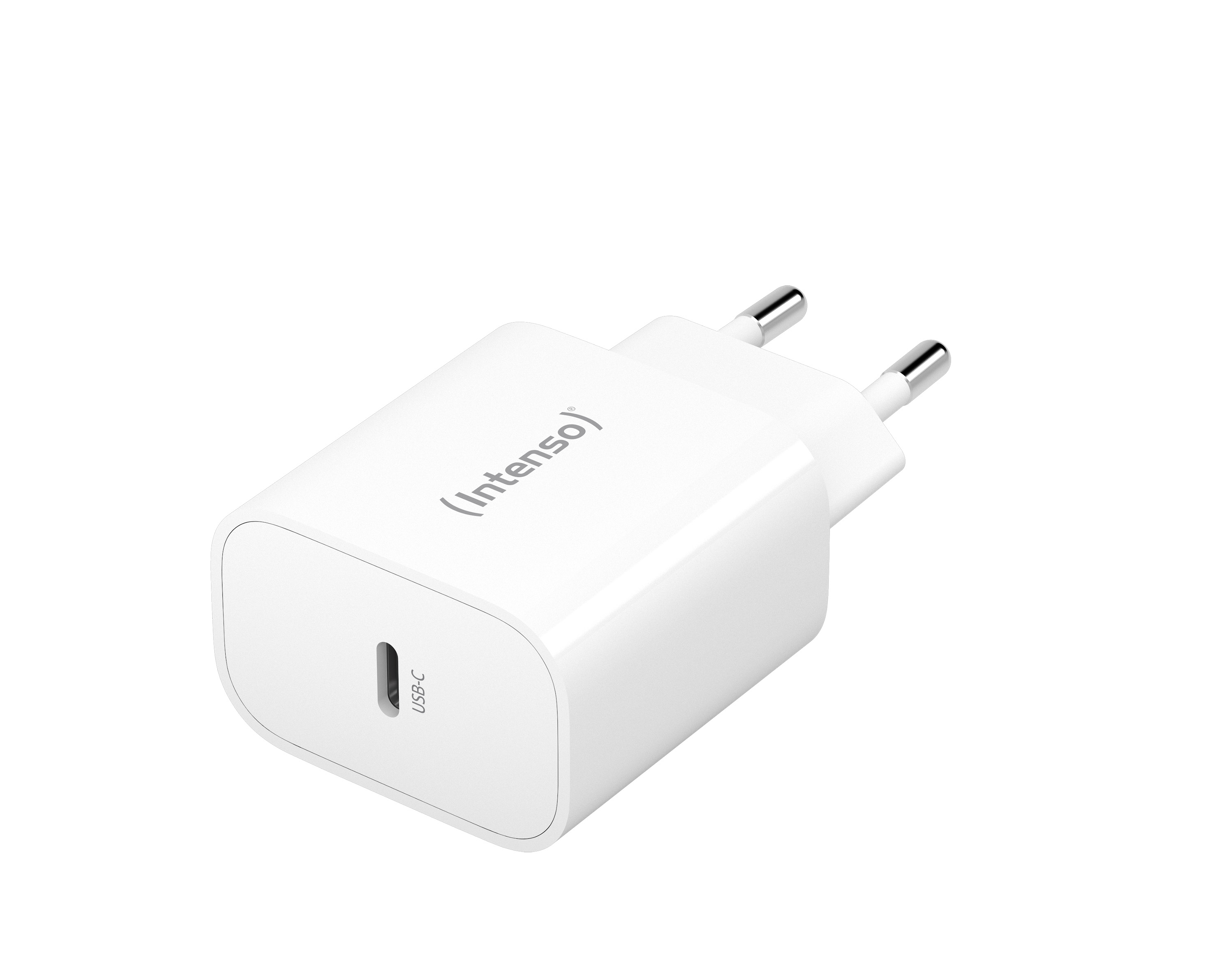 photo INTENSO Power Adapter W20C Charger 7802012 20W, USB-C, white
