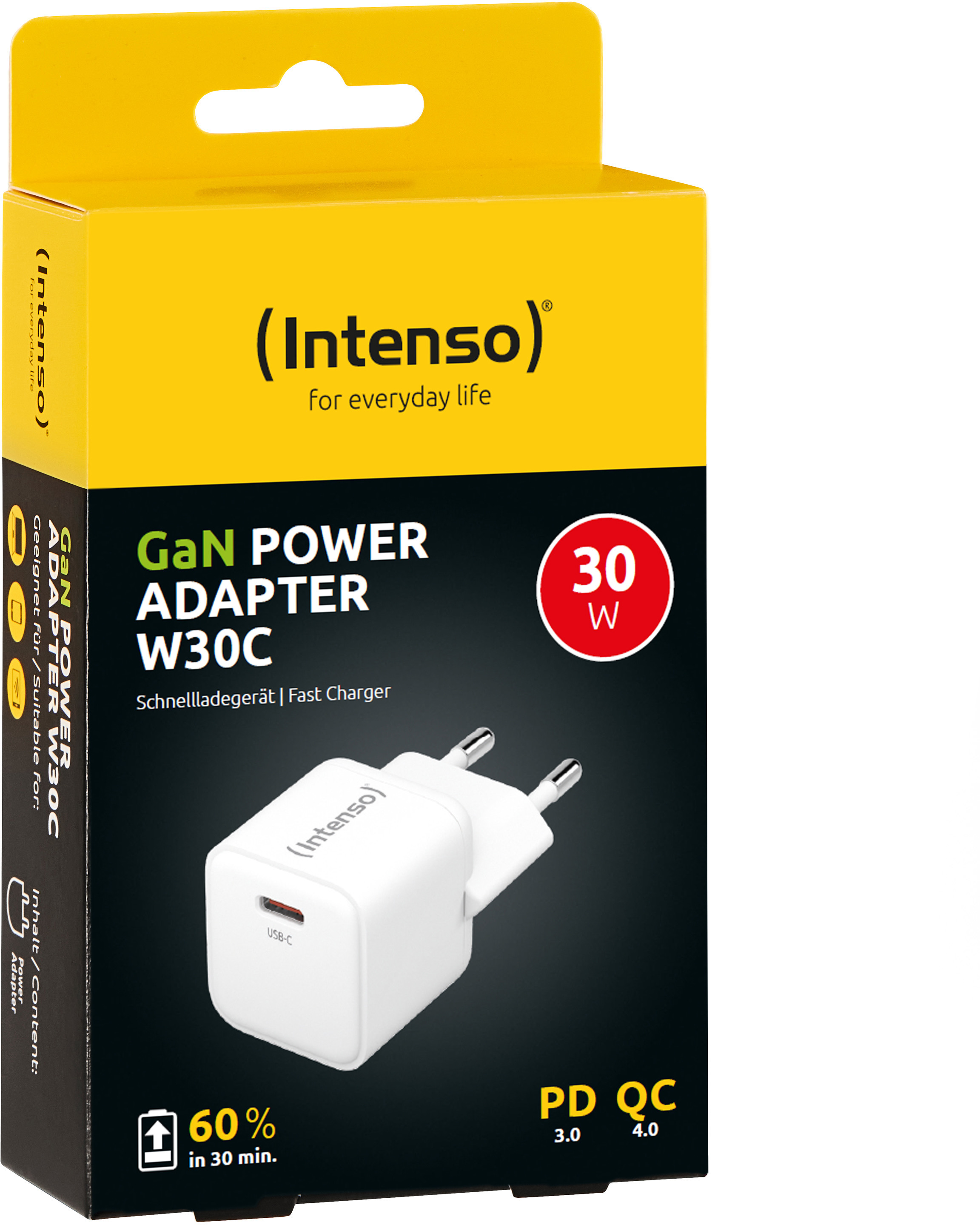 INTENSO Power Charger 30W GaN white 7803022 1 x USB-C