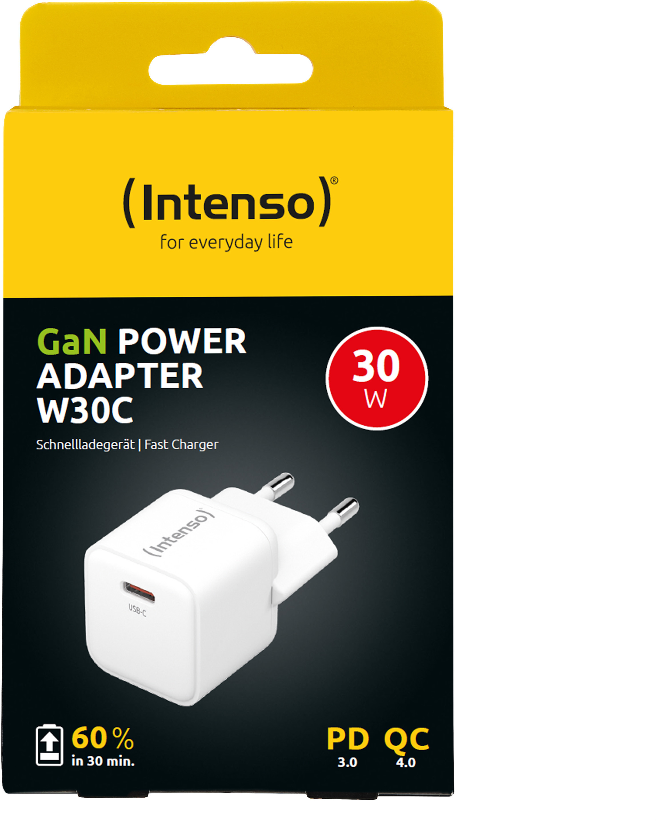 INTENSO Power Charger 30W GaN white 7803022 1 x USB-C