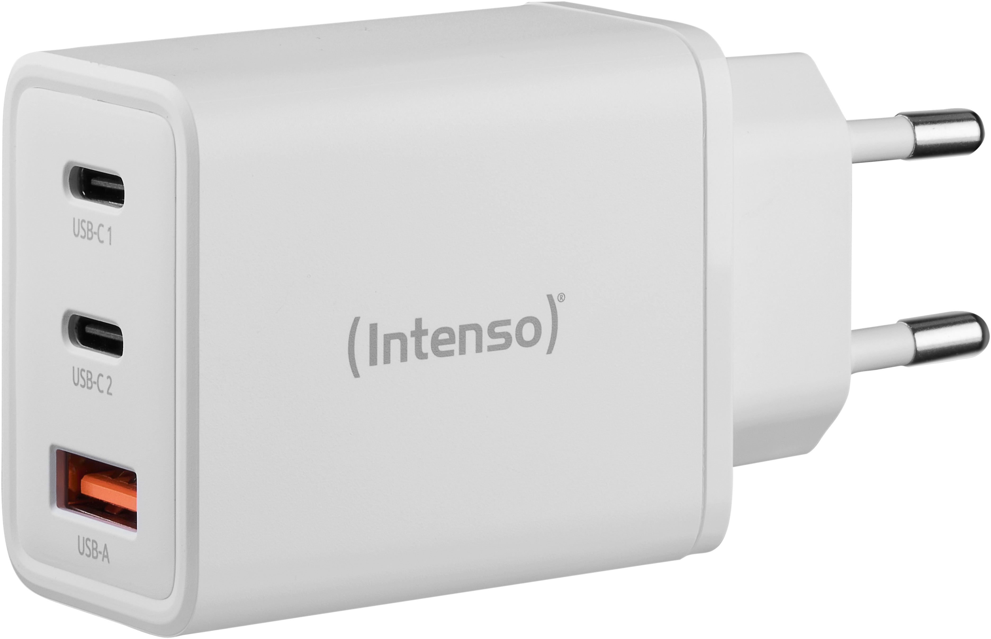 INTENSO Power Charger 65W GaN white 7806512 2 x USB-C 1 x USB-A
