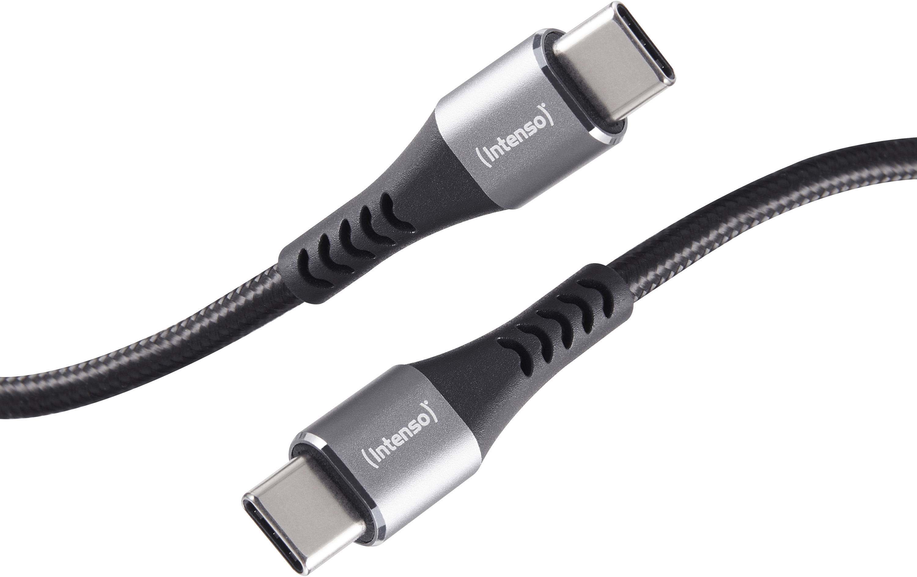 photo INTENSO Cable USB-C to USB C 7901000 1.5 m, Nylon black
