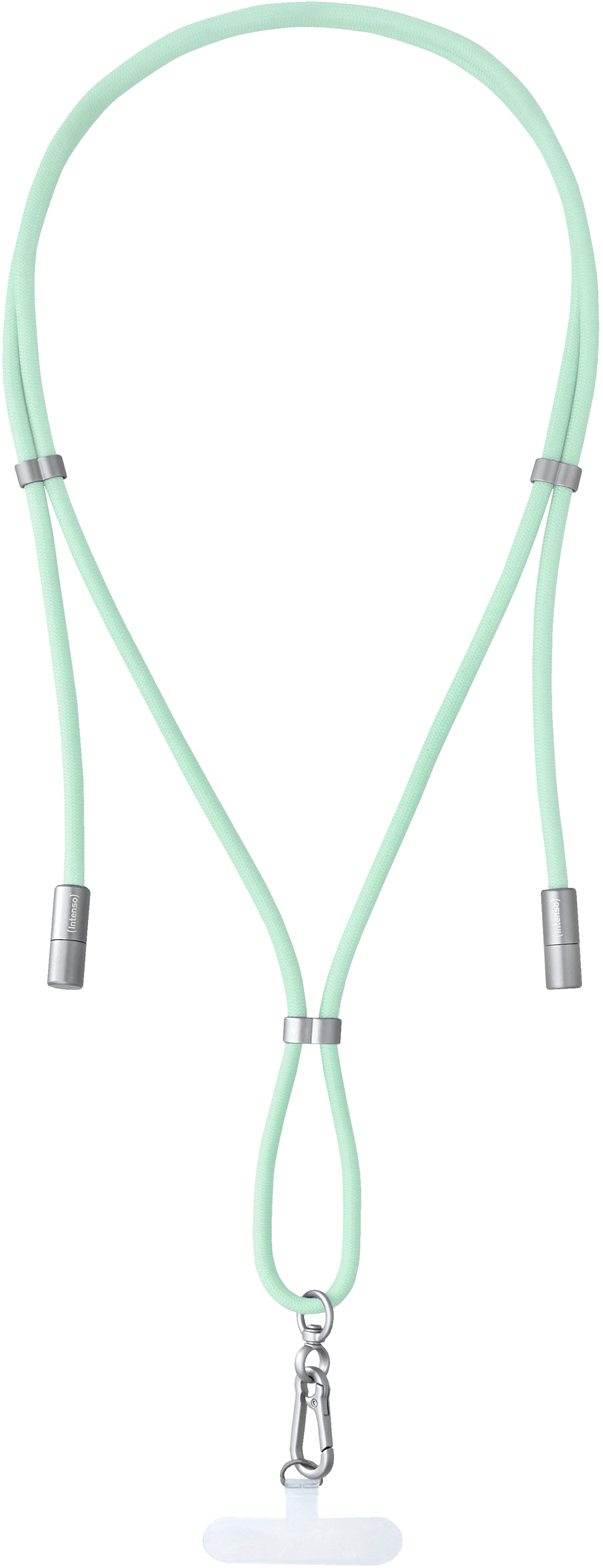 photo INTENSO Phone Lanyard Charg.Data Cable 7991007 2x USB-C, up to 1.65m green