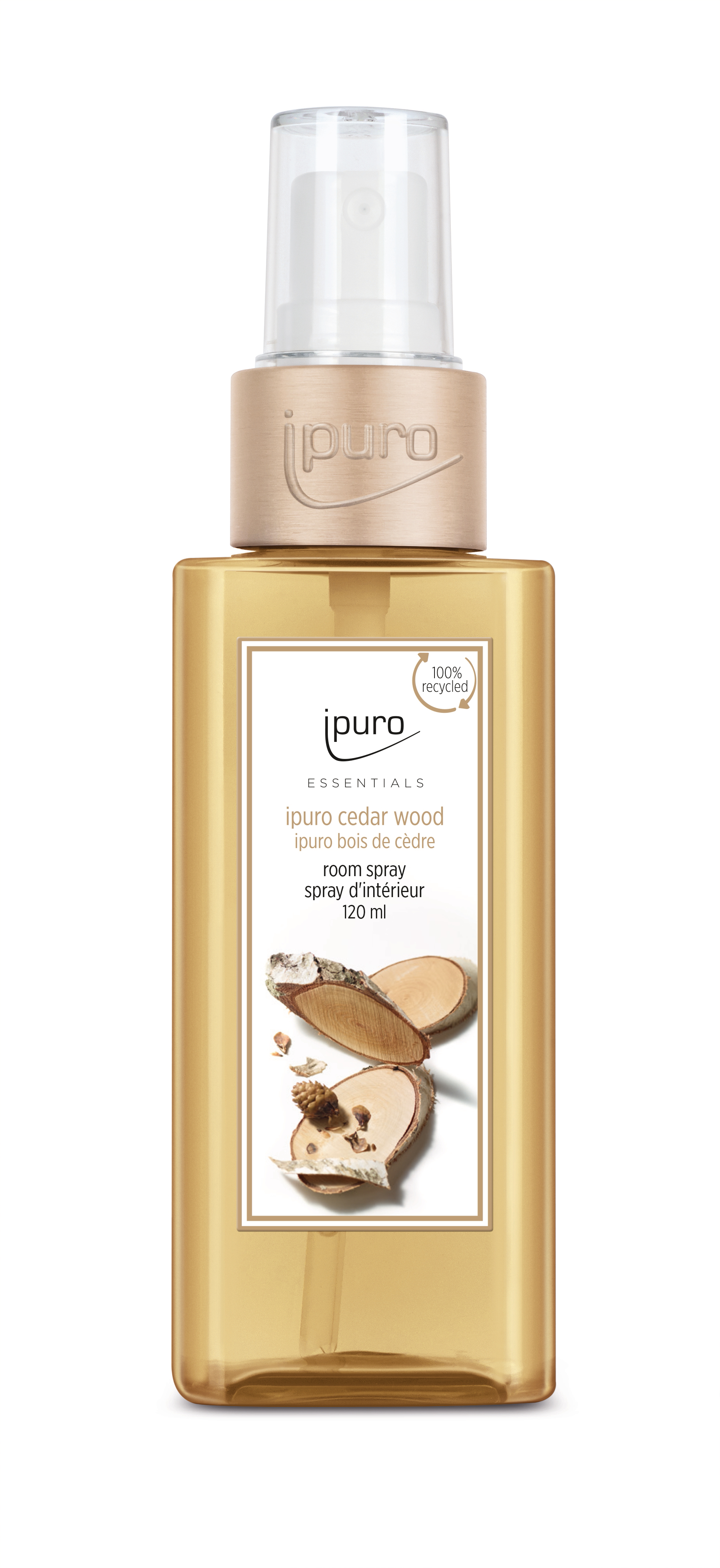 photo IPURO Spray d'ambiance Essentials 045.1265.12 cedar wood, 120ml