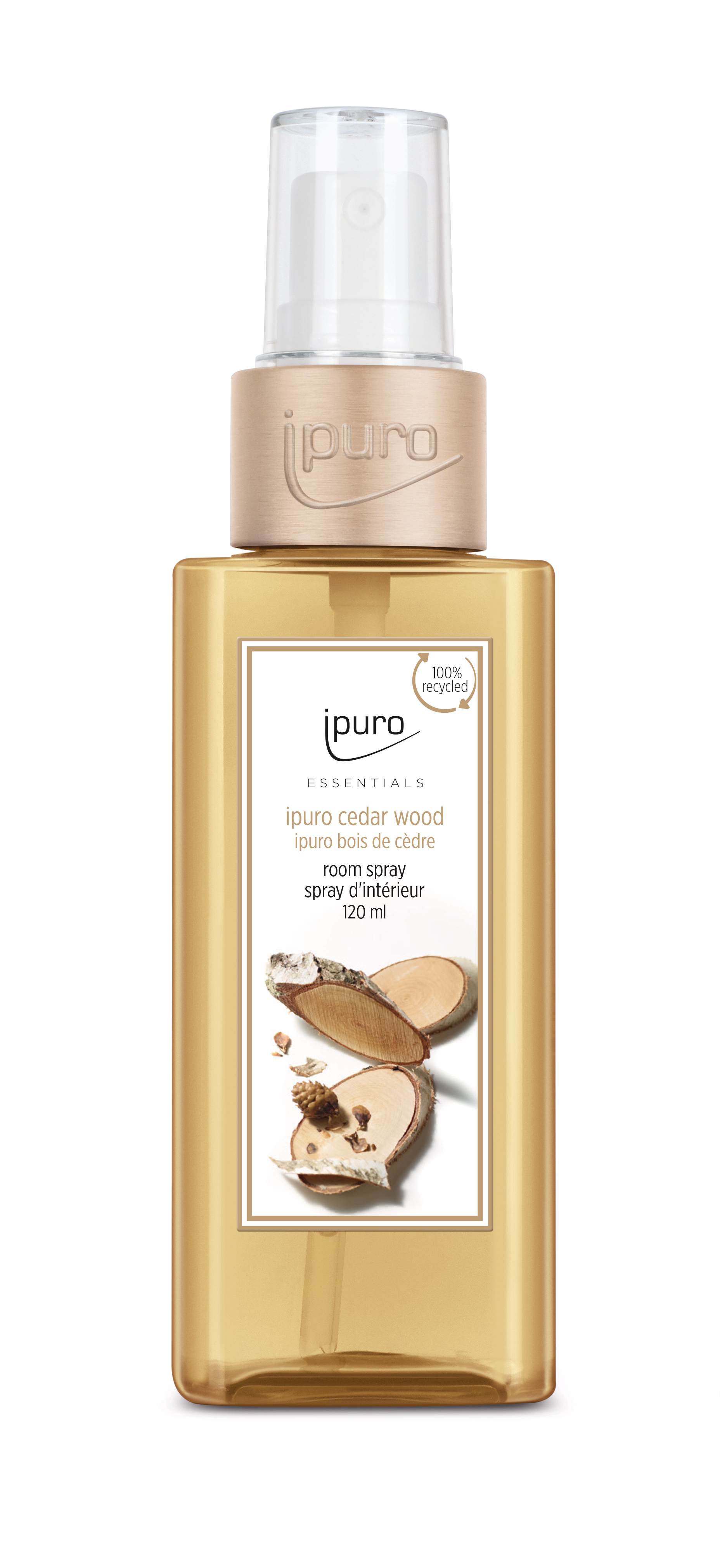 photo IPURO Spray d'ambiance Essentials 045.1265.12 cedar wood, 120ml