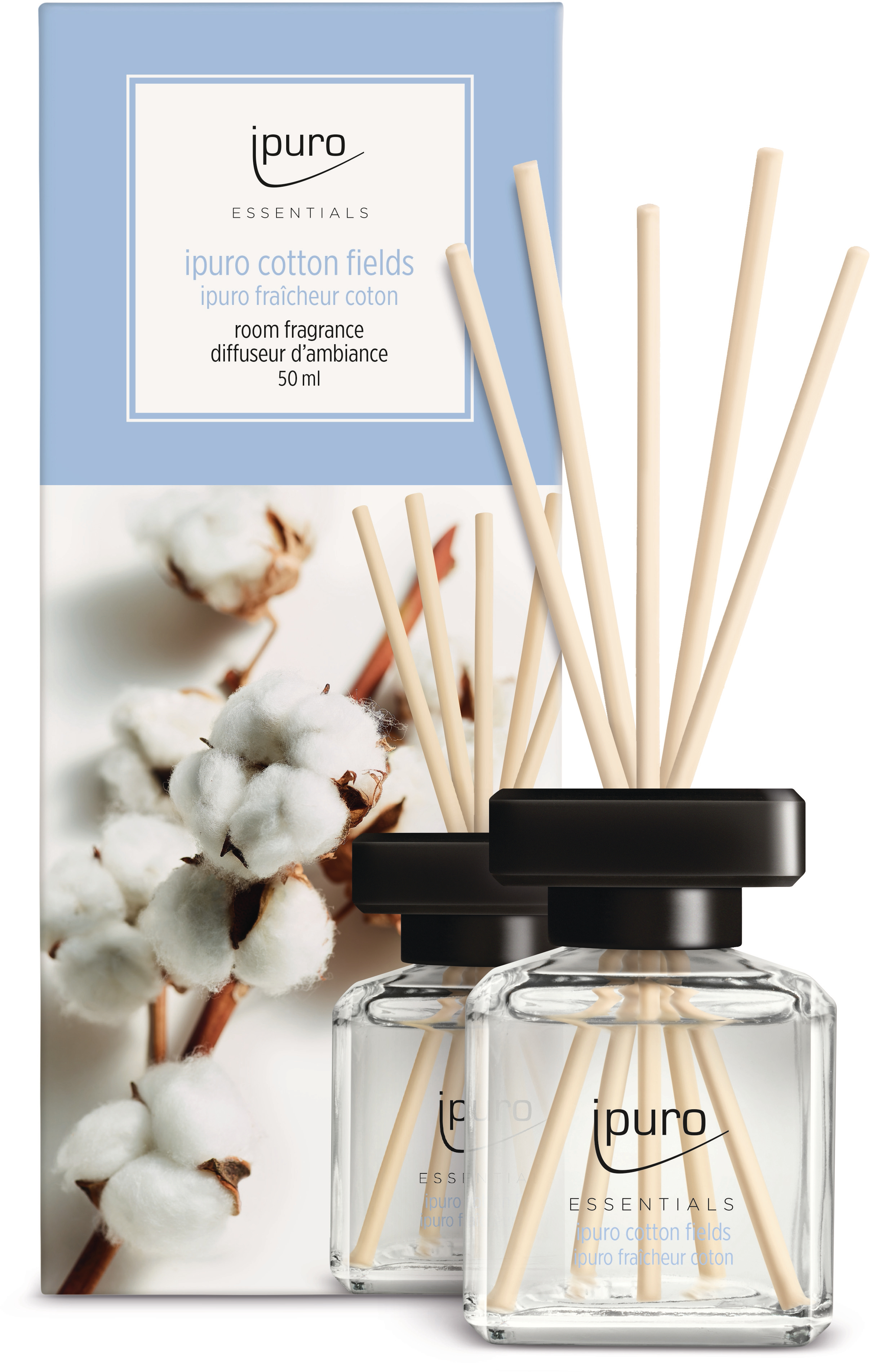 IPURO Parfum d'ambiance Essentials 050.1000 cotton fields 50ml cotton fields 50ml