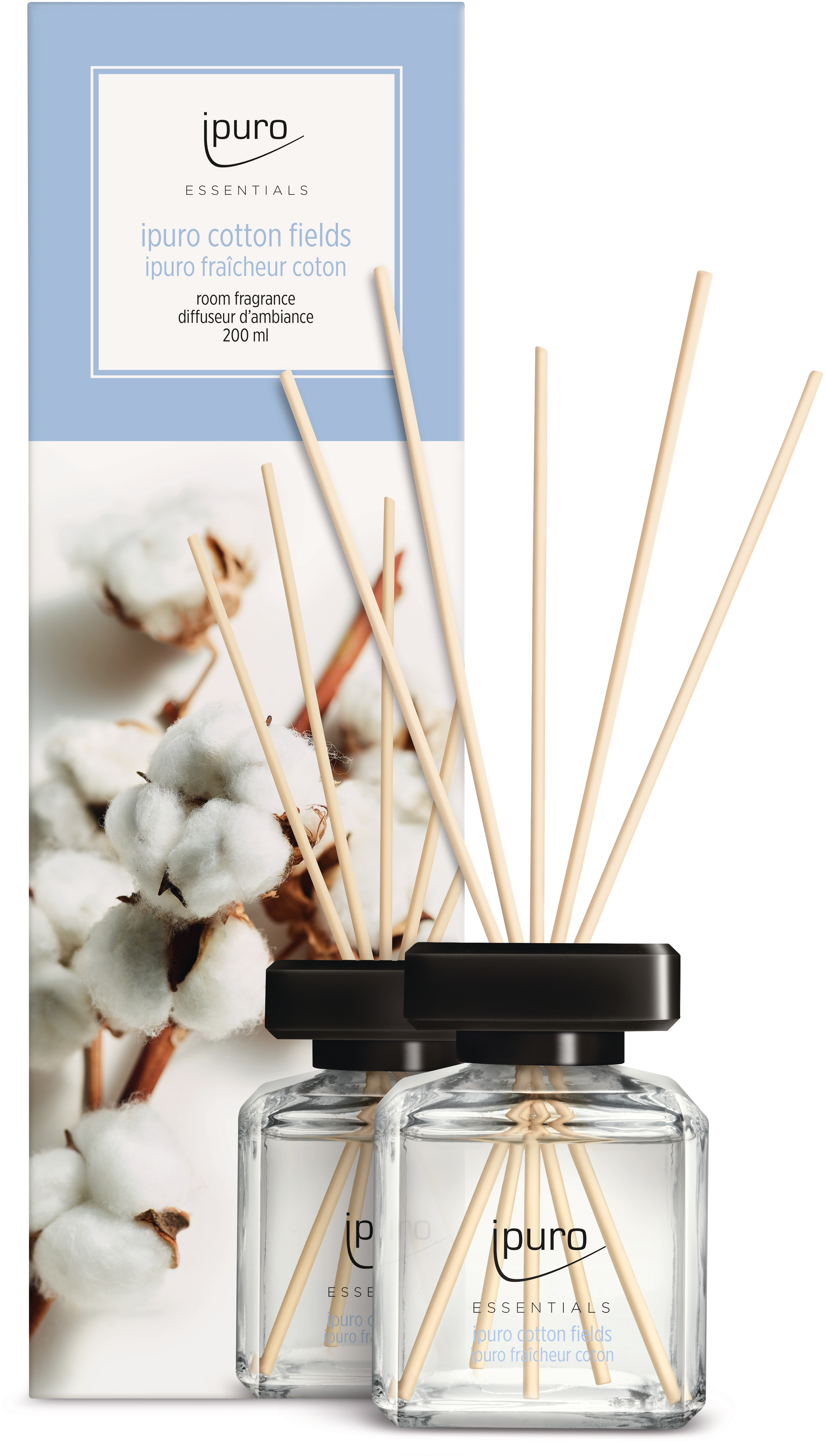 IPURO Parfum d`ambiance Essentials 050.1060.20 cotton fields, 200ml