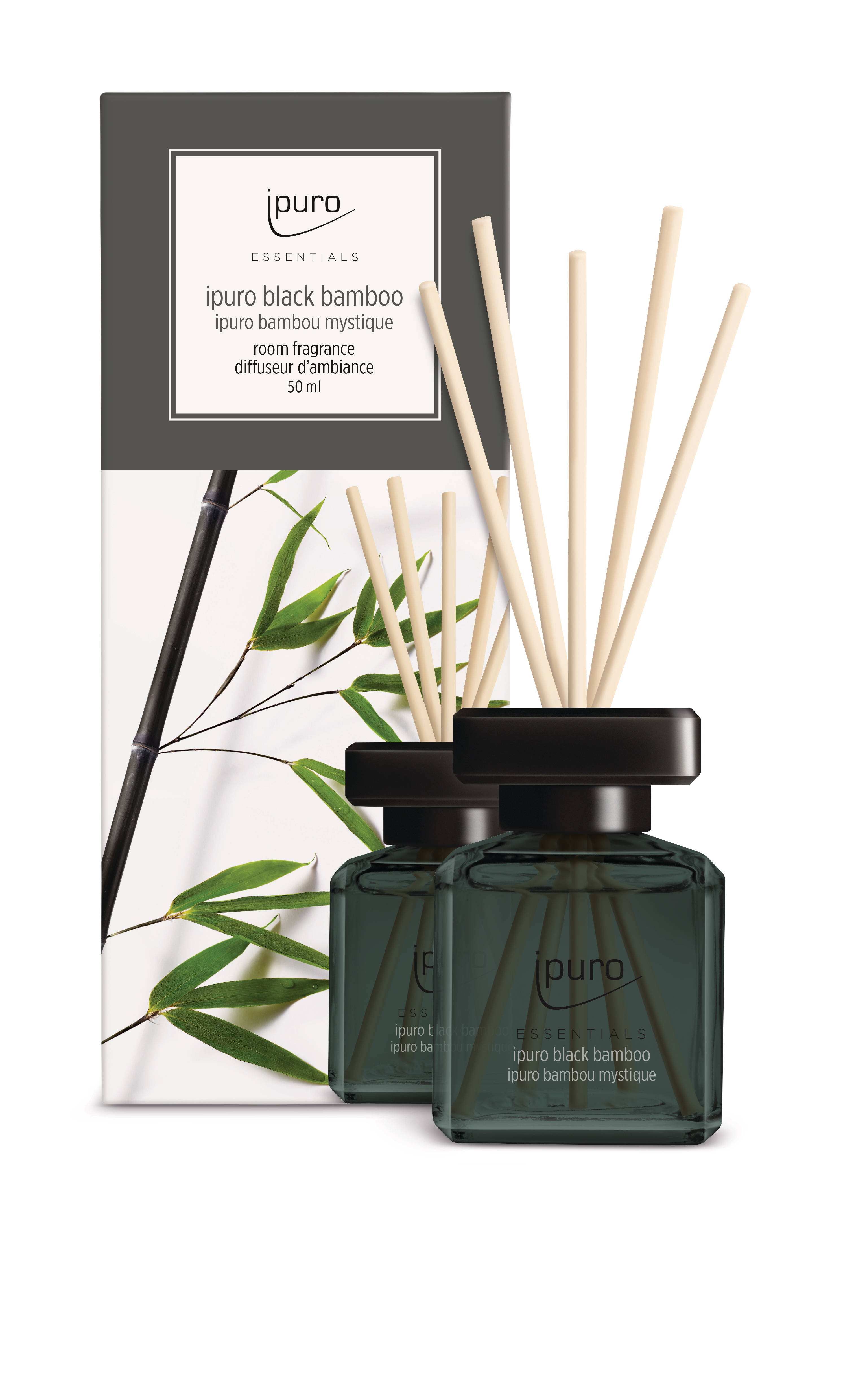 photo IPURO Parfum d'ambiance Essentials 050.5008.05 black bamboo 50ml