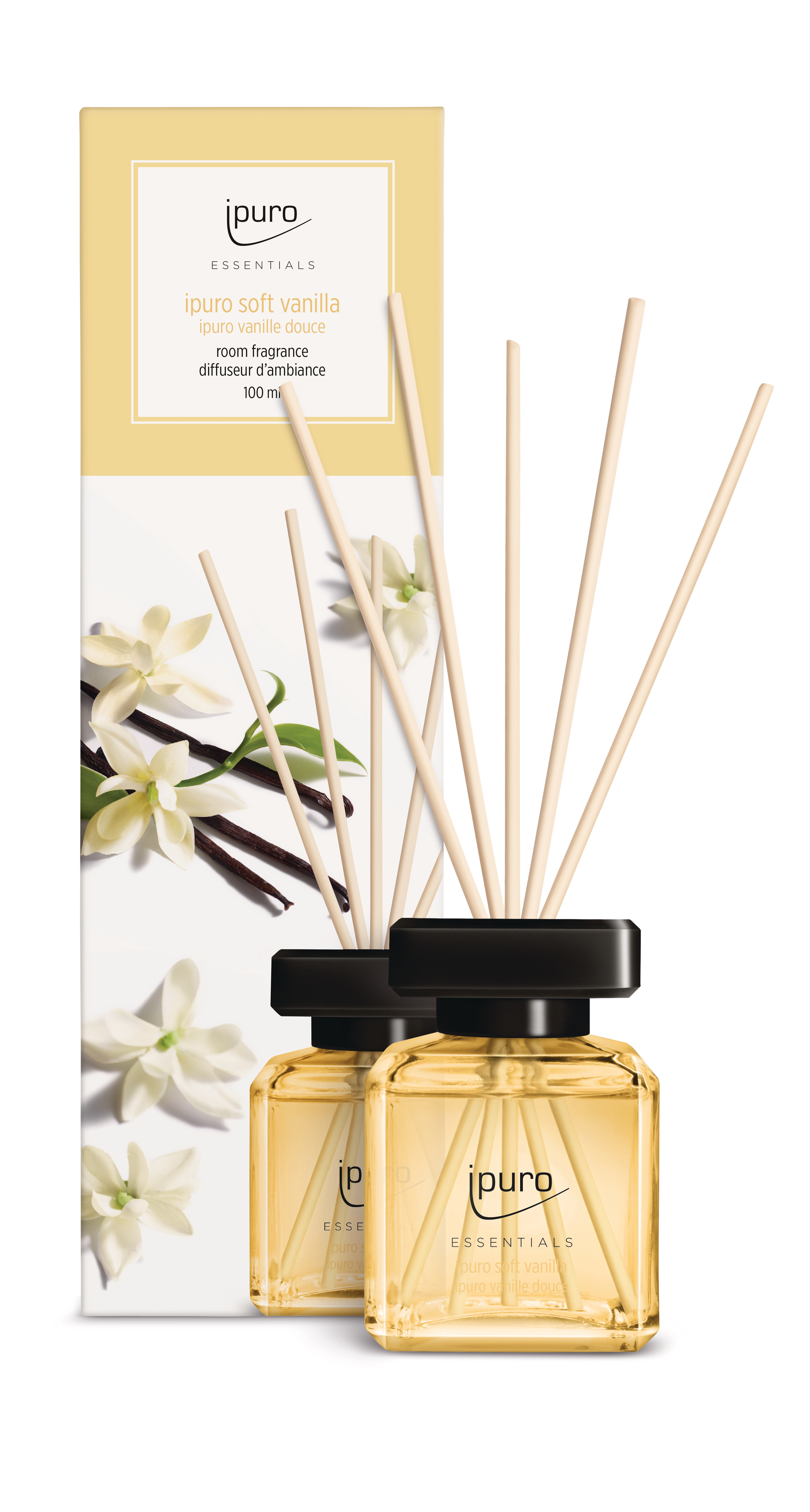 photo IPURO Parfum d'ambiance Essentials 050.5037.10 soft vanilla 100ml
