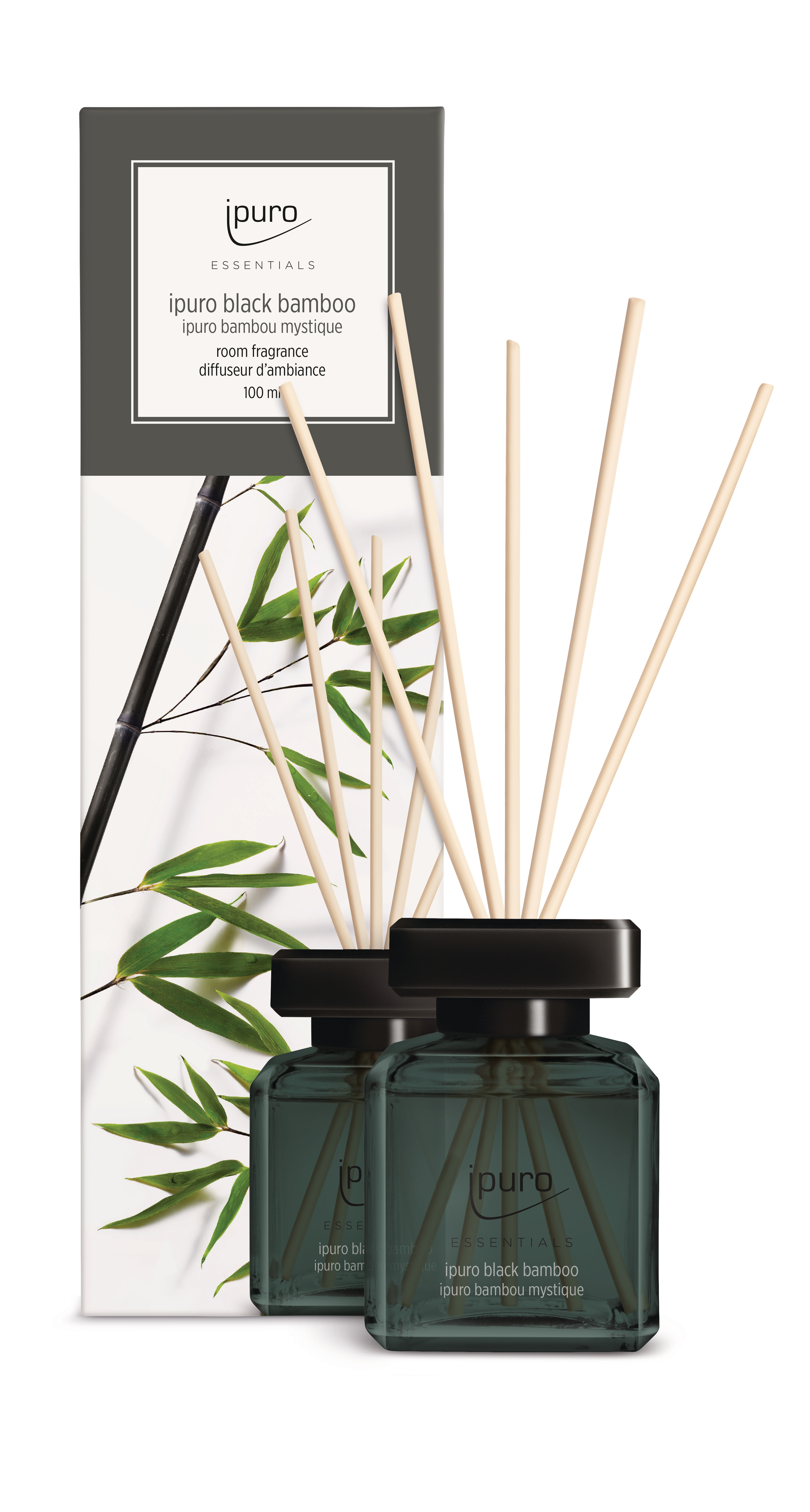 IPURO Parfum d'ambiance Essentials 050.5038.10 black bamboo 100ml