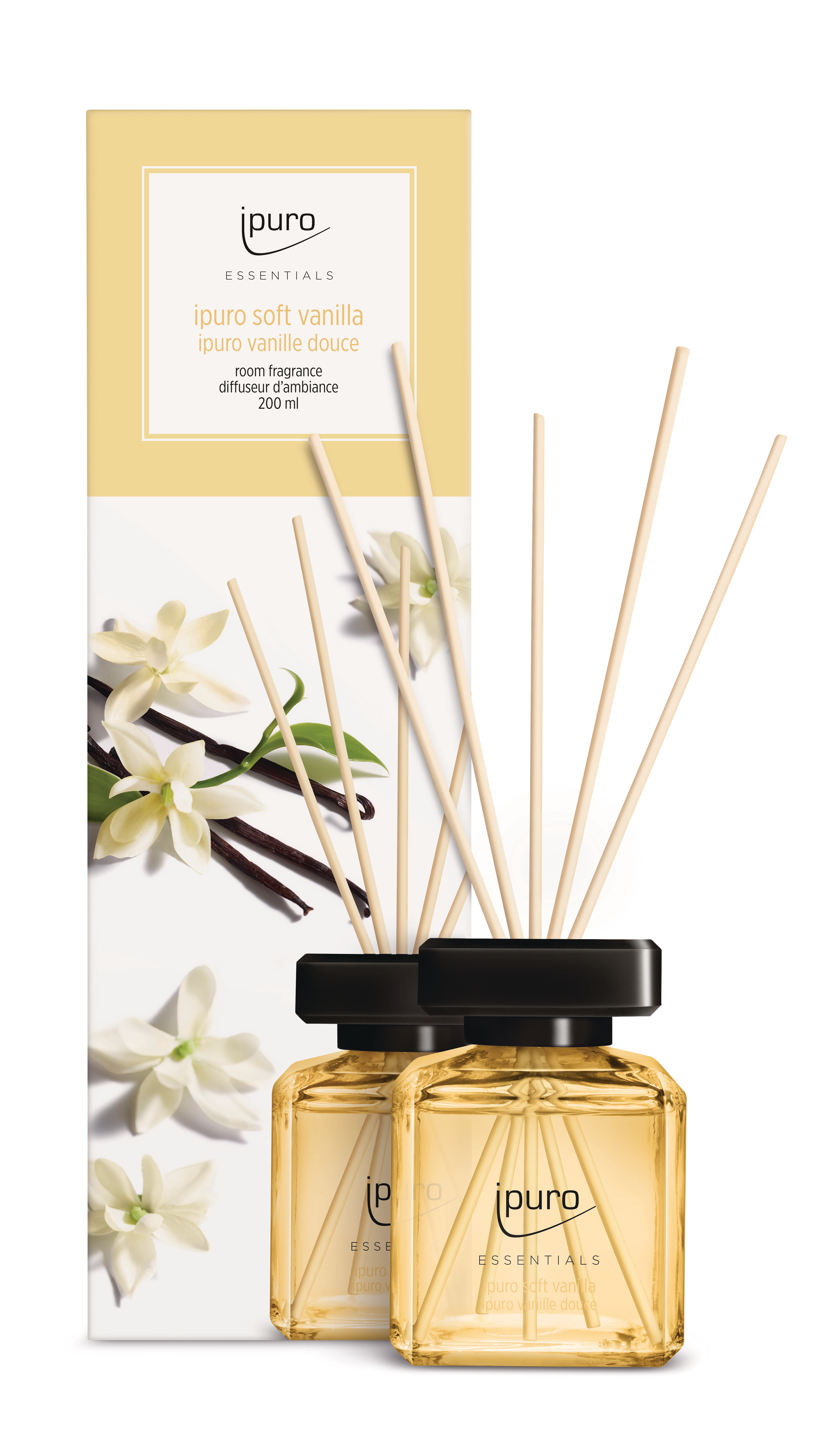 photo IPURO Parfum d'ambiance Essentials 050.5067.20 soft vanilla 200ml