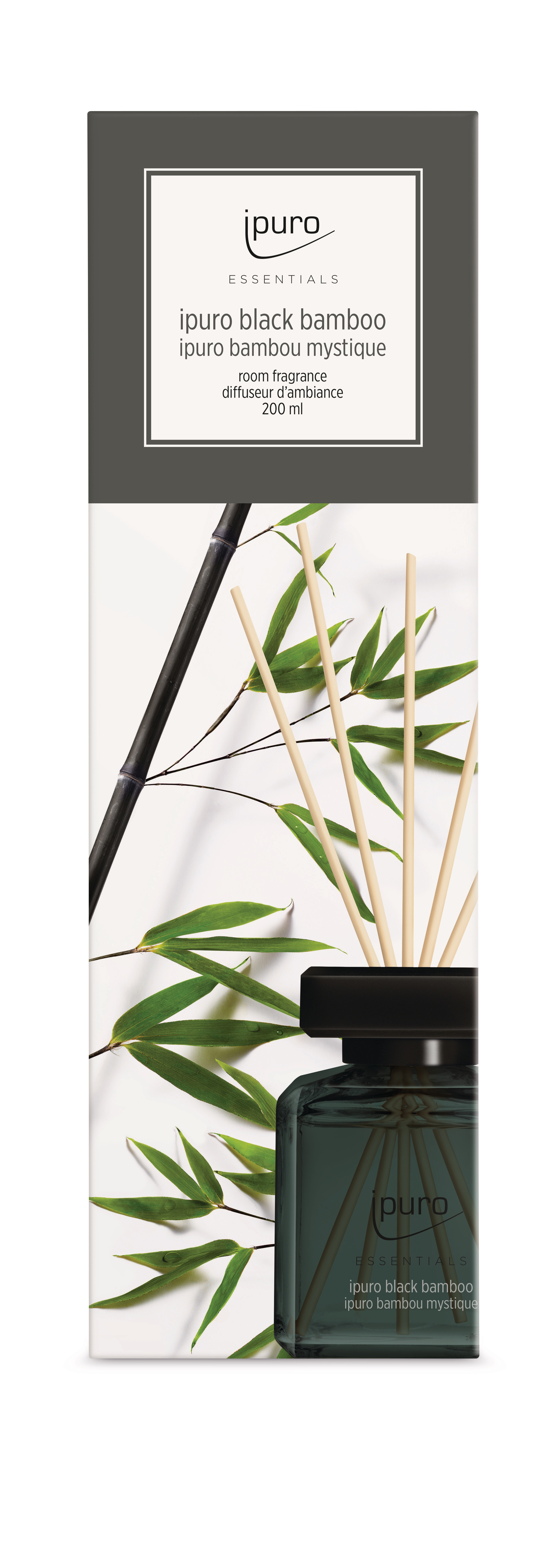 IPURO Parfum d'ambiance Essentials 050.5068.20 black bamboo 200ml