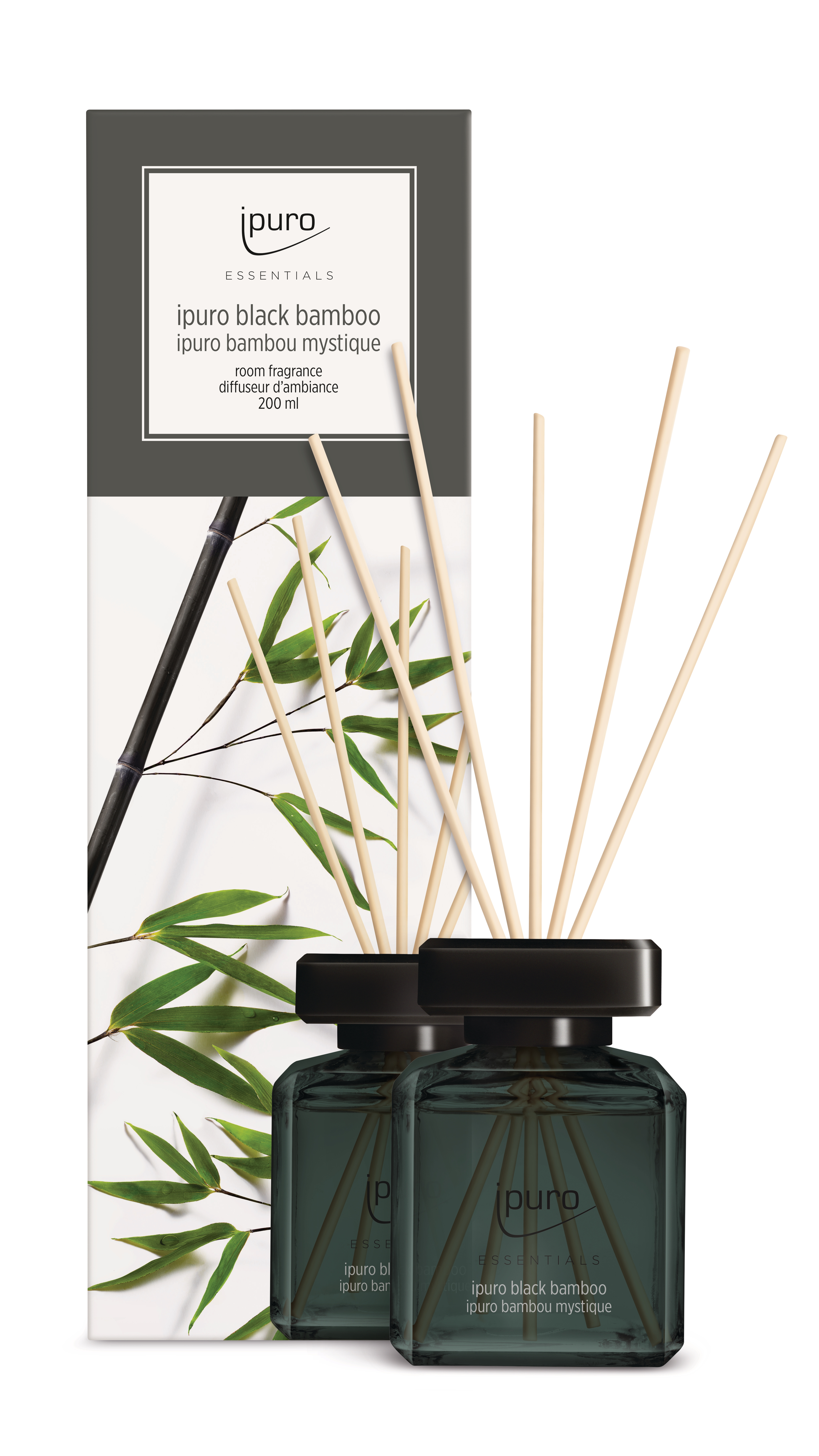 photo IPURO Parfum d'ambiance Essentials 050.5068.20 black bamboo 200ml
