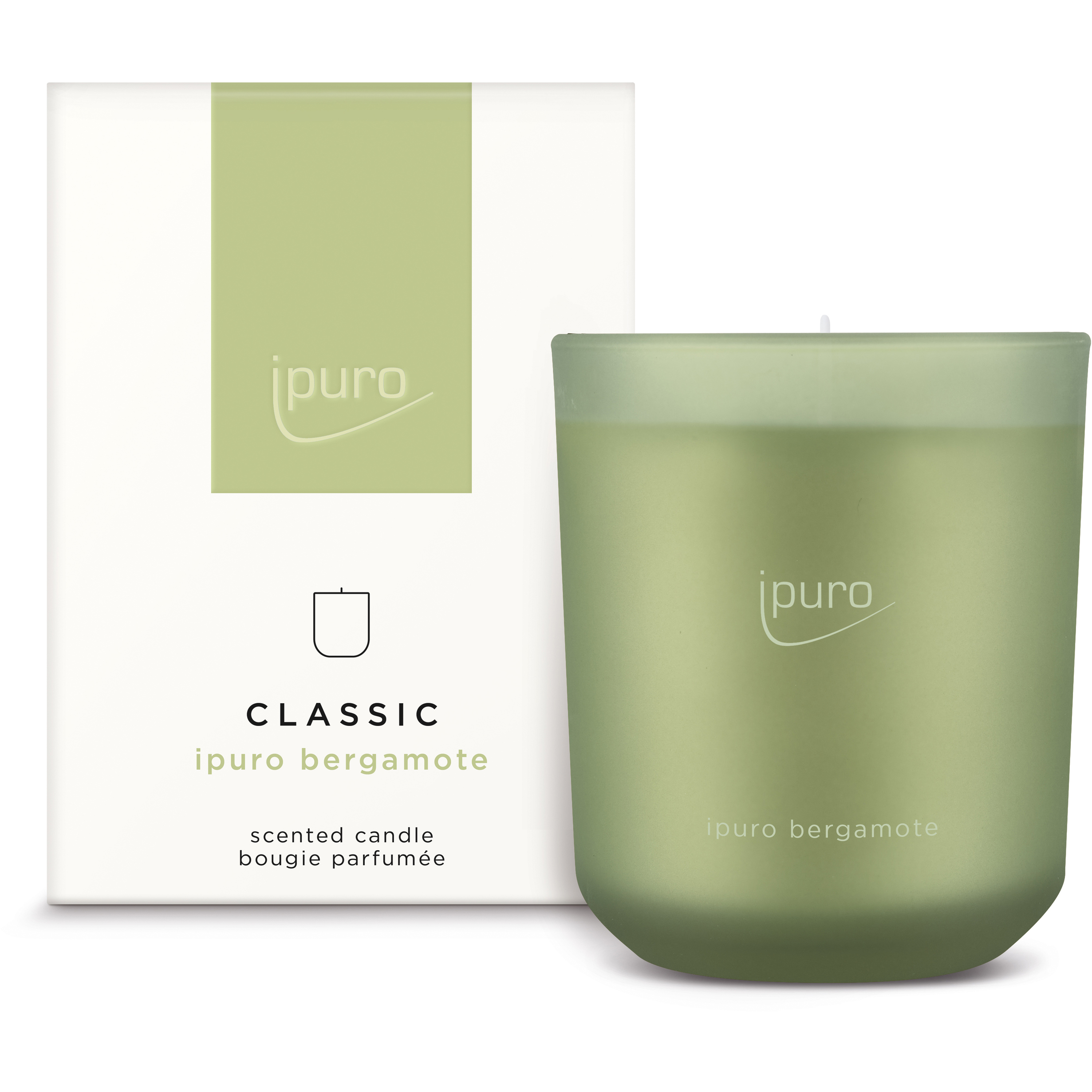 photo IPURO Bougie parfumée 270g 061.4181.00 bergamote