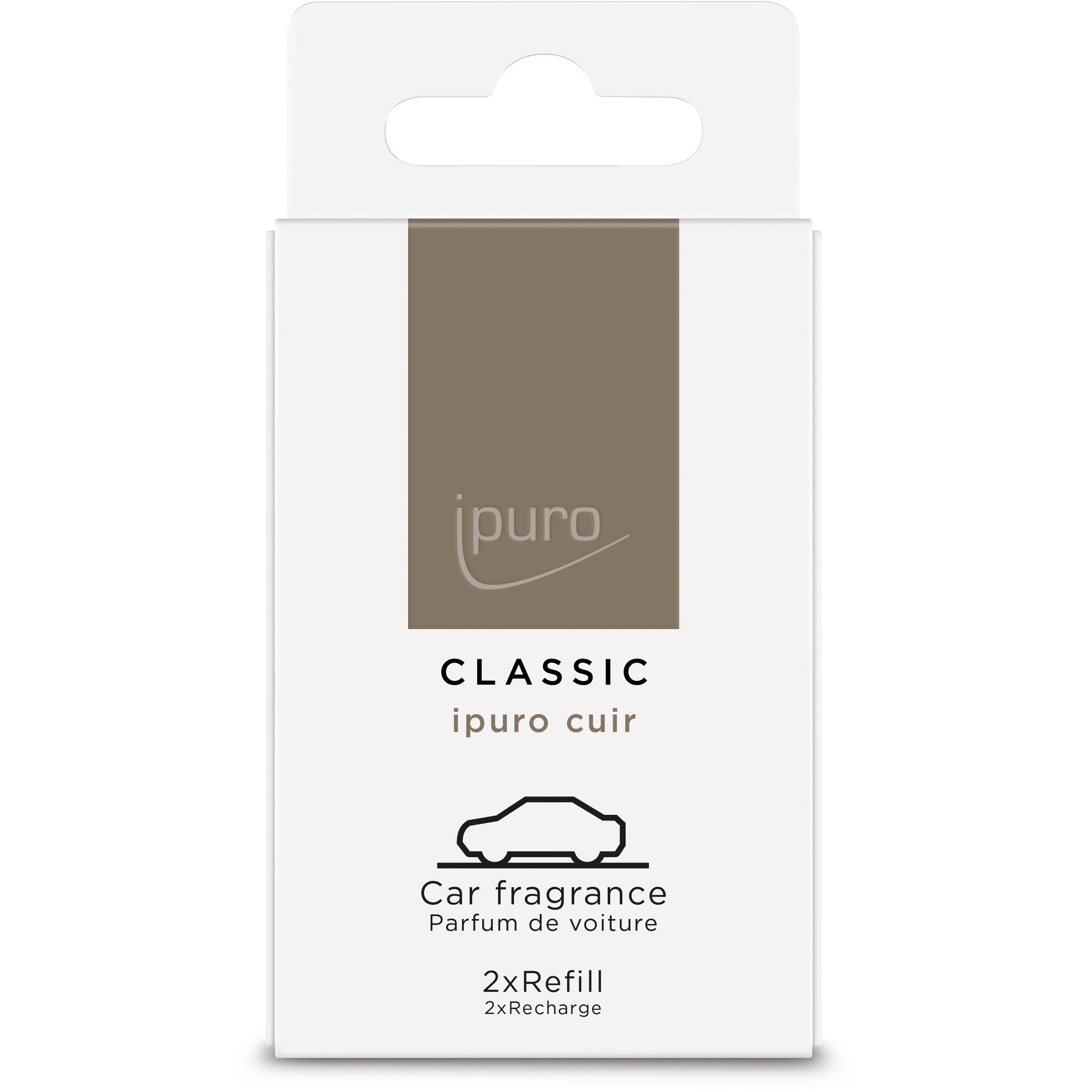 photo IPURO Désodorisants voiture 2x9g 095.6121.00 cuir