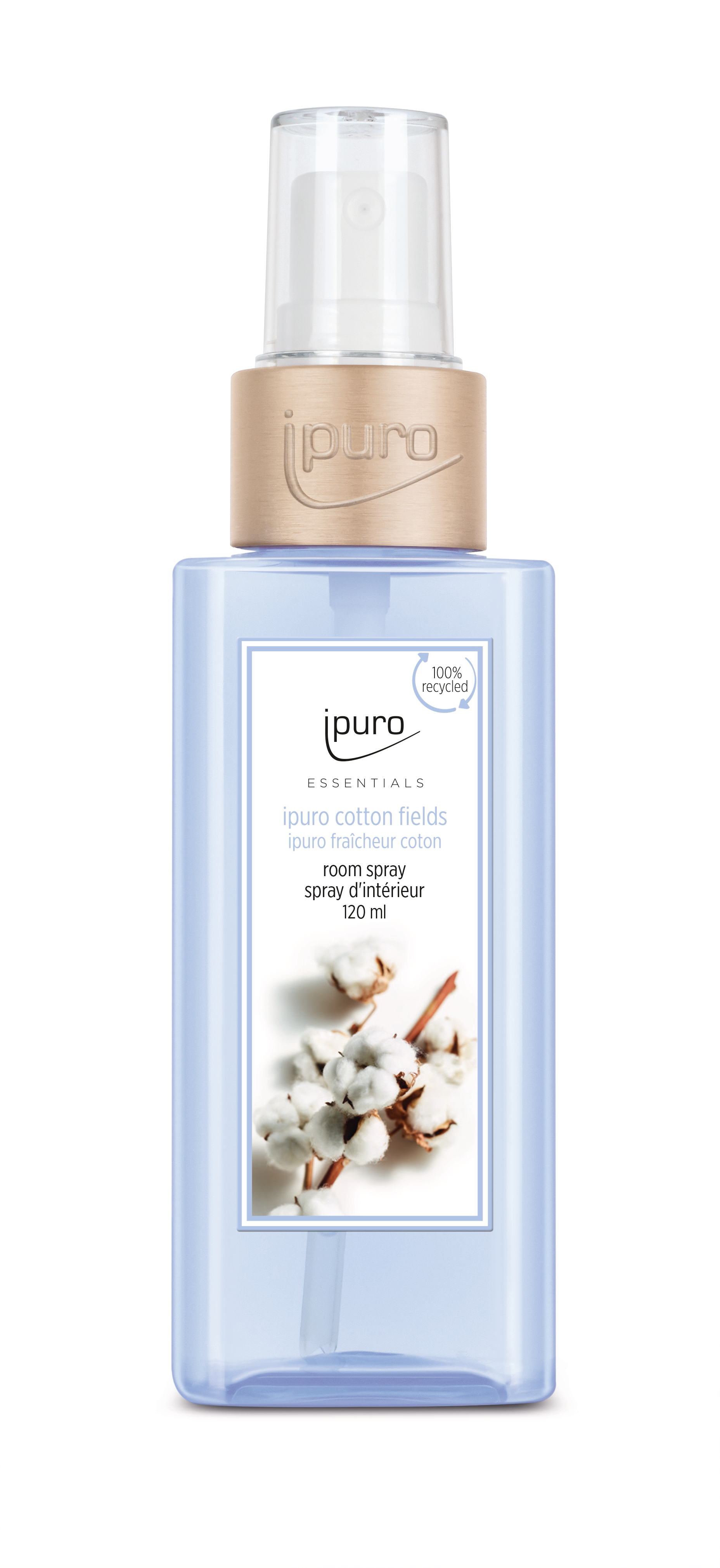 photo IPURO Spray d'ambiance Essentials IFC1260 cotton field, 120ml