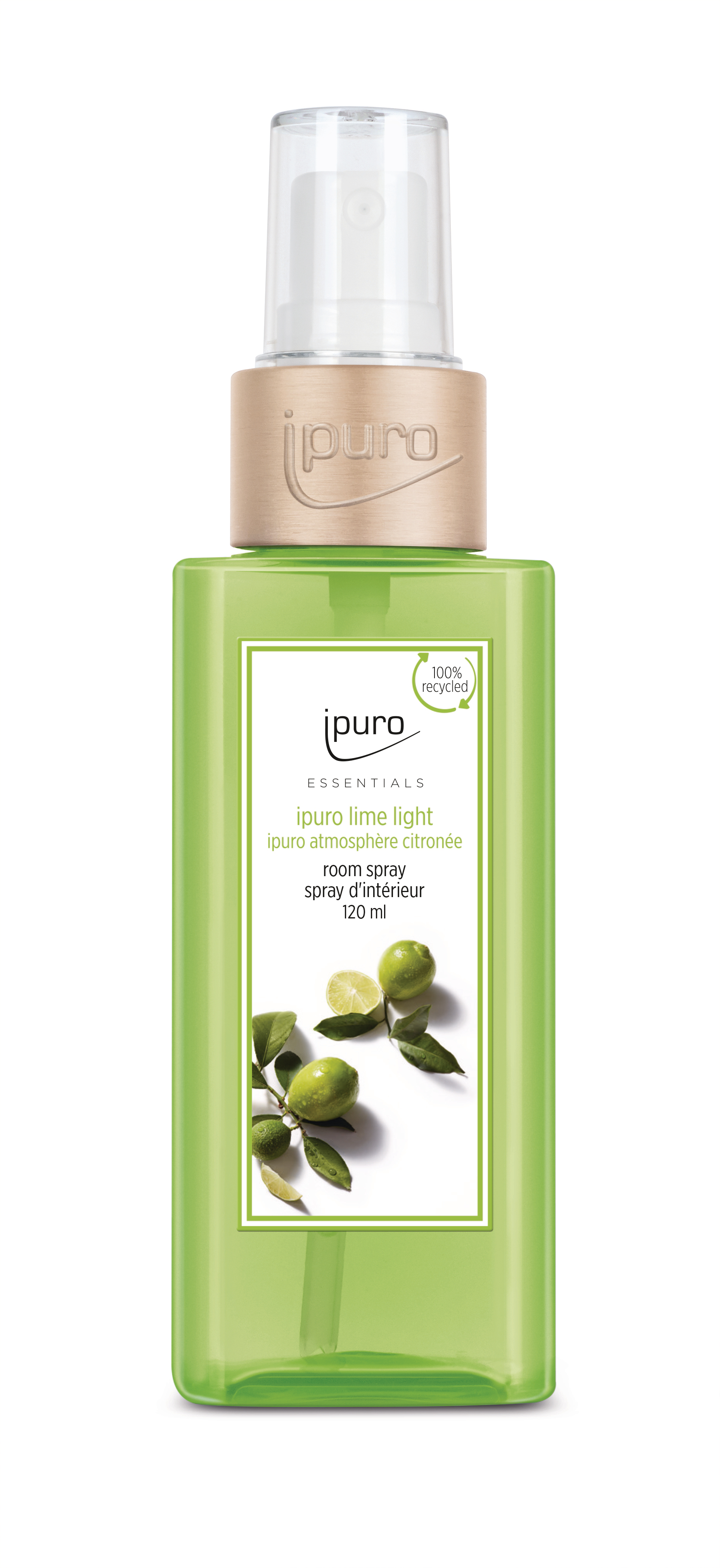 photo IPURO Spray d'ambiance Essentials IFC1263 lime light, 120ml