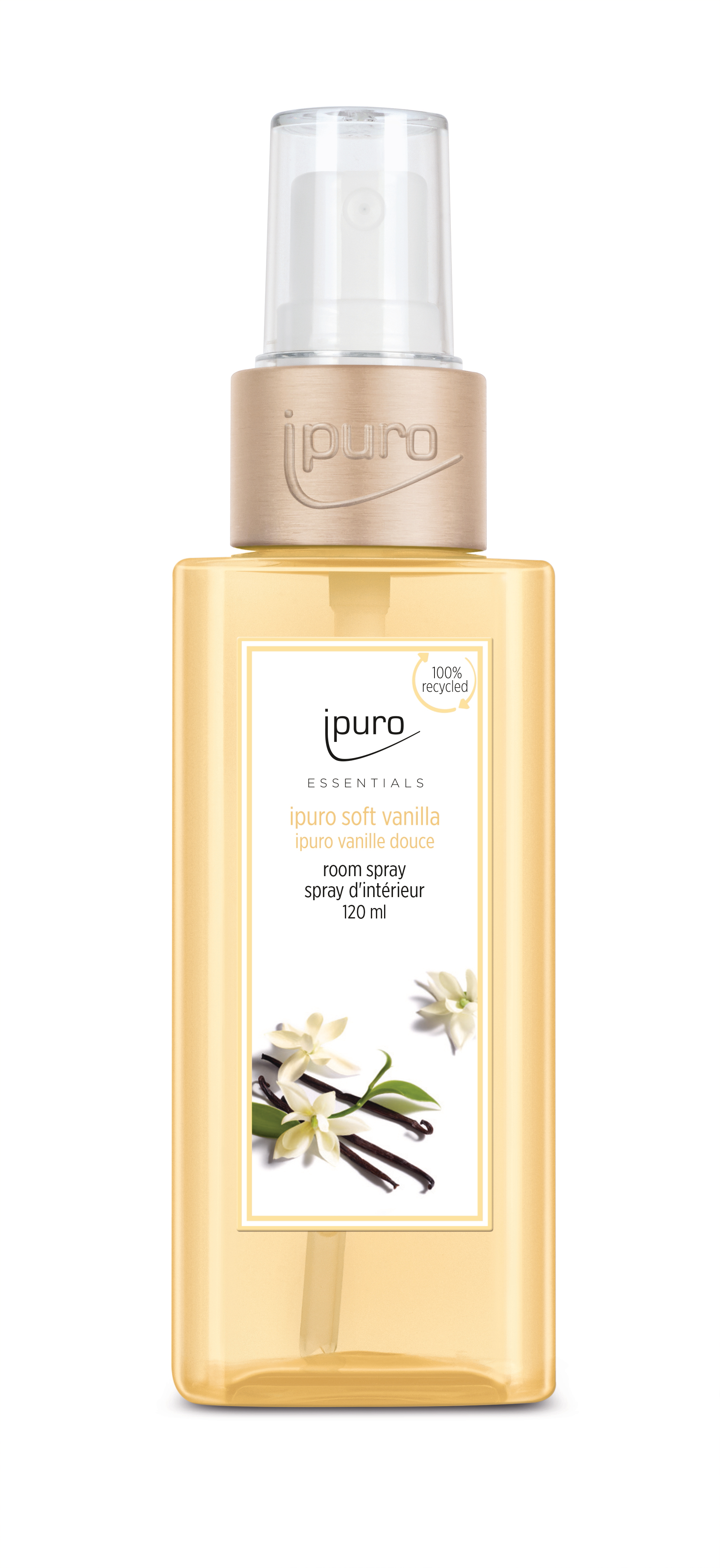 photo IPURO Spray d'ambiance Essentials IFC1267 soft vanilla, 120ml