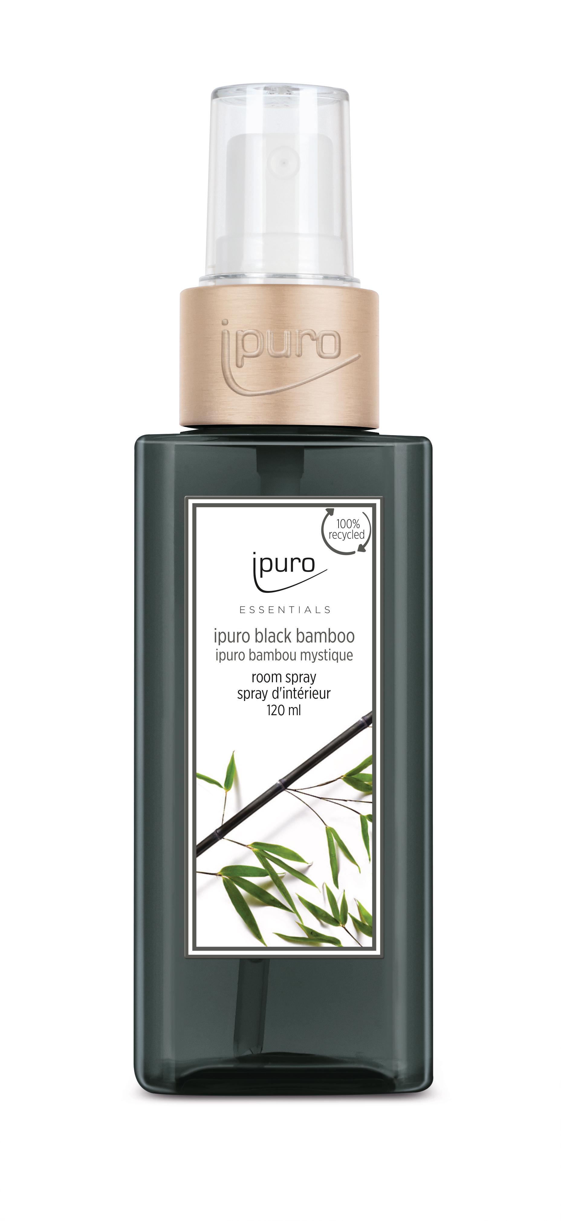 photo IPURO Spray d'ambiance Essentials IFC1268 black bamboo, 120ml