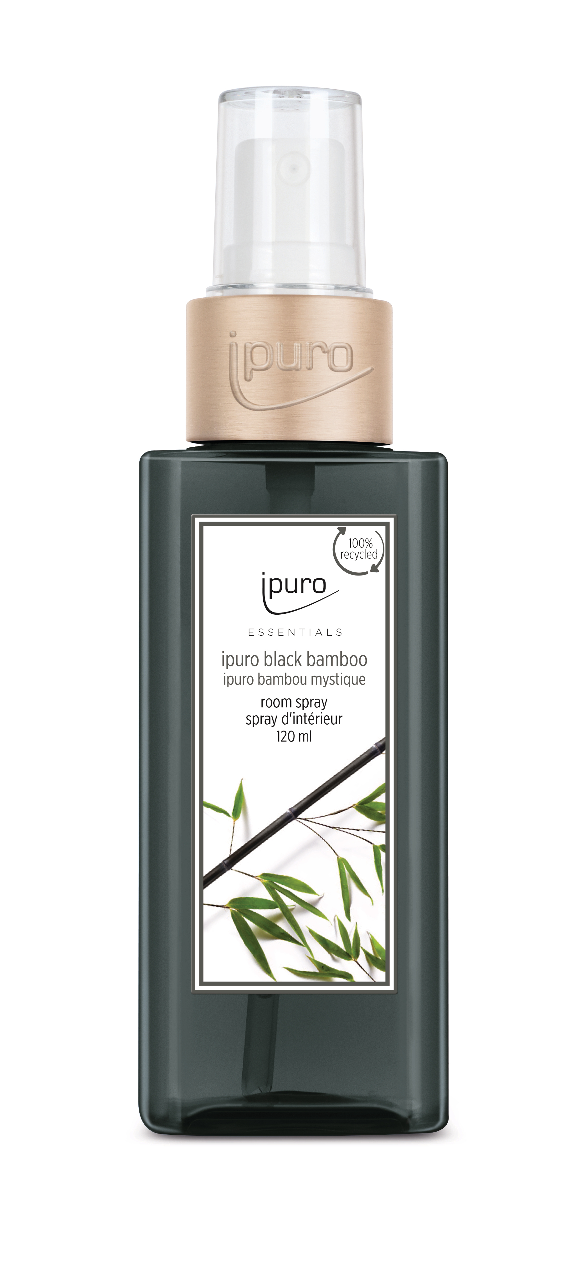 photo IPURO Spray d'ambiance Essentials IFC1268 black bamboo, 120ml