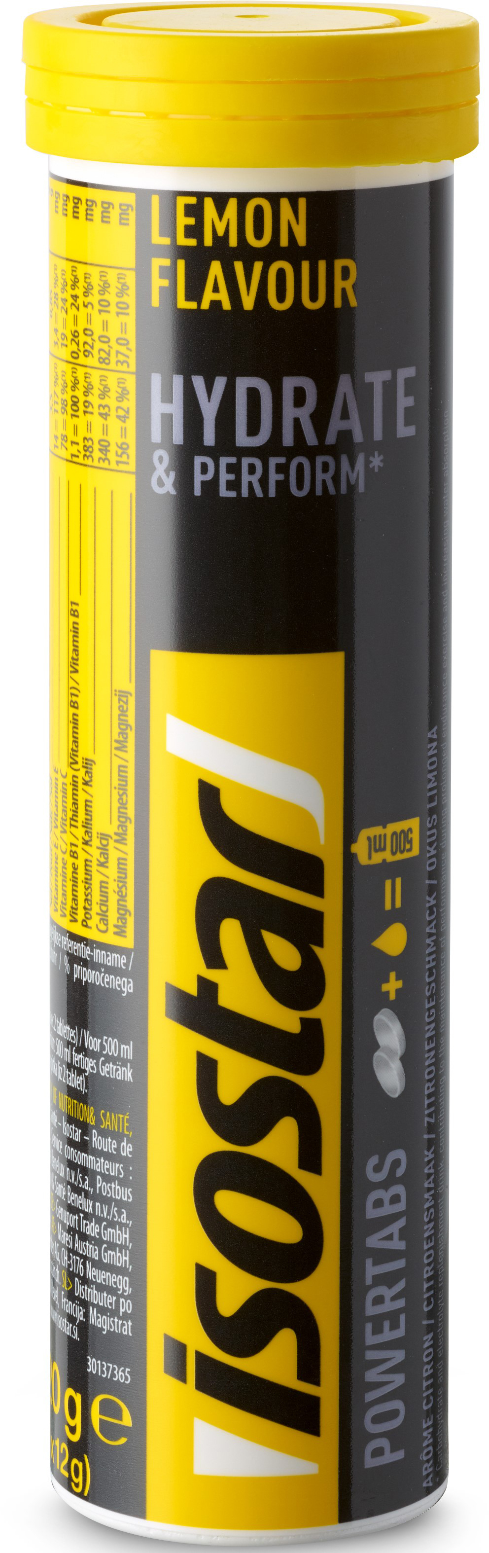 photo ISOSTAR Powertabs Lemon 402114700 12g, 10 pcs.