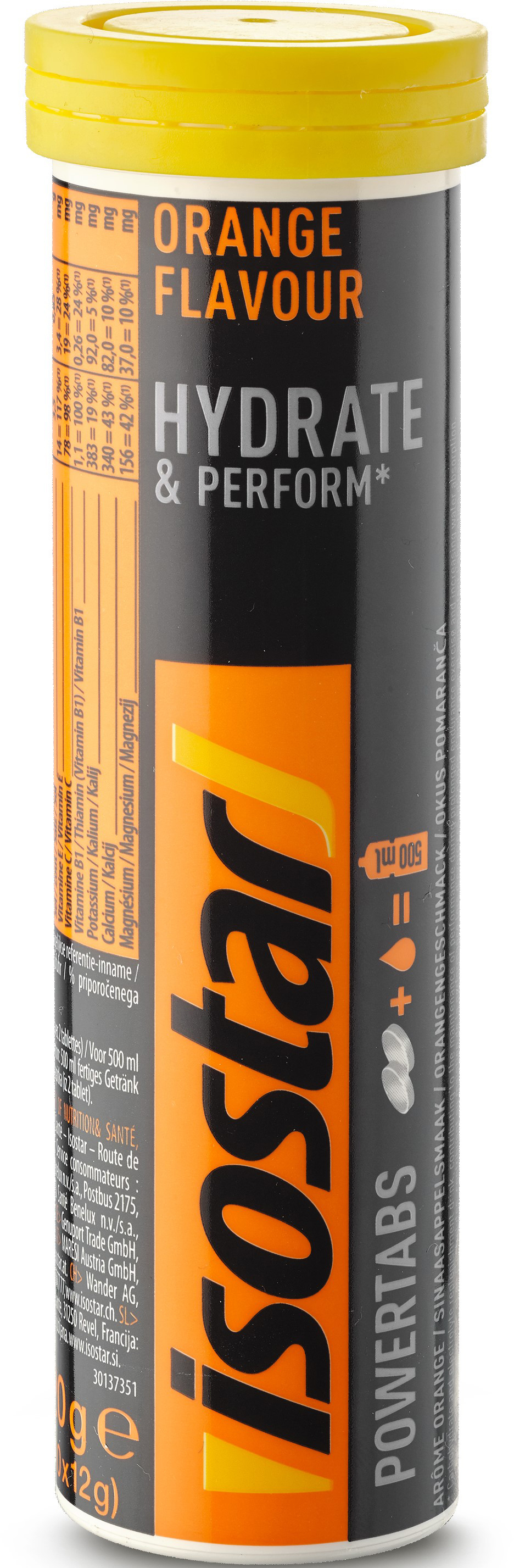 photo ISOSTAR Powertabs Orange 402163772 12g, 10 pcs.