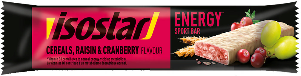 photo ISOSTAR Energy Bar Raisin-Cranberry 402173318 40g, 30 pcs.