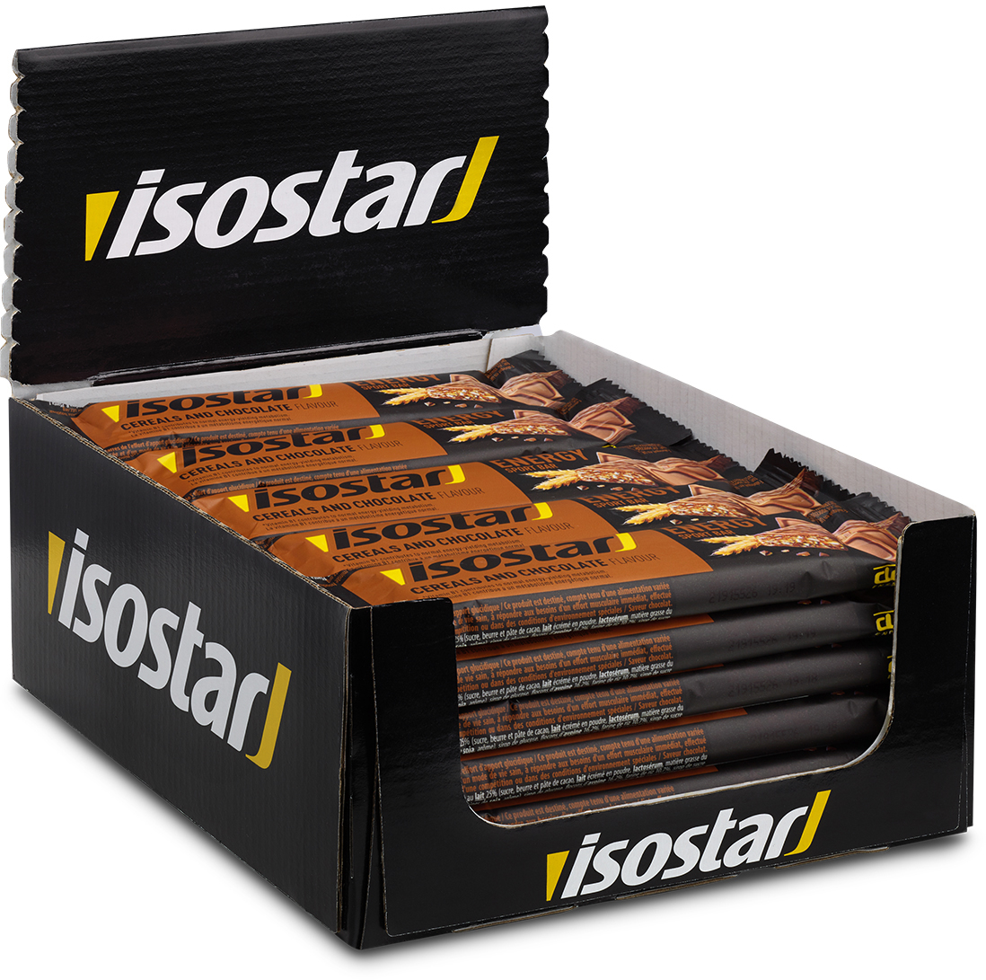 photo ISOSTAR Energy Bar Chocolate 402173326 35g, 30 pcs.