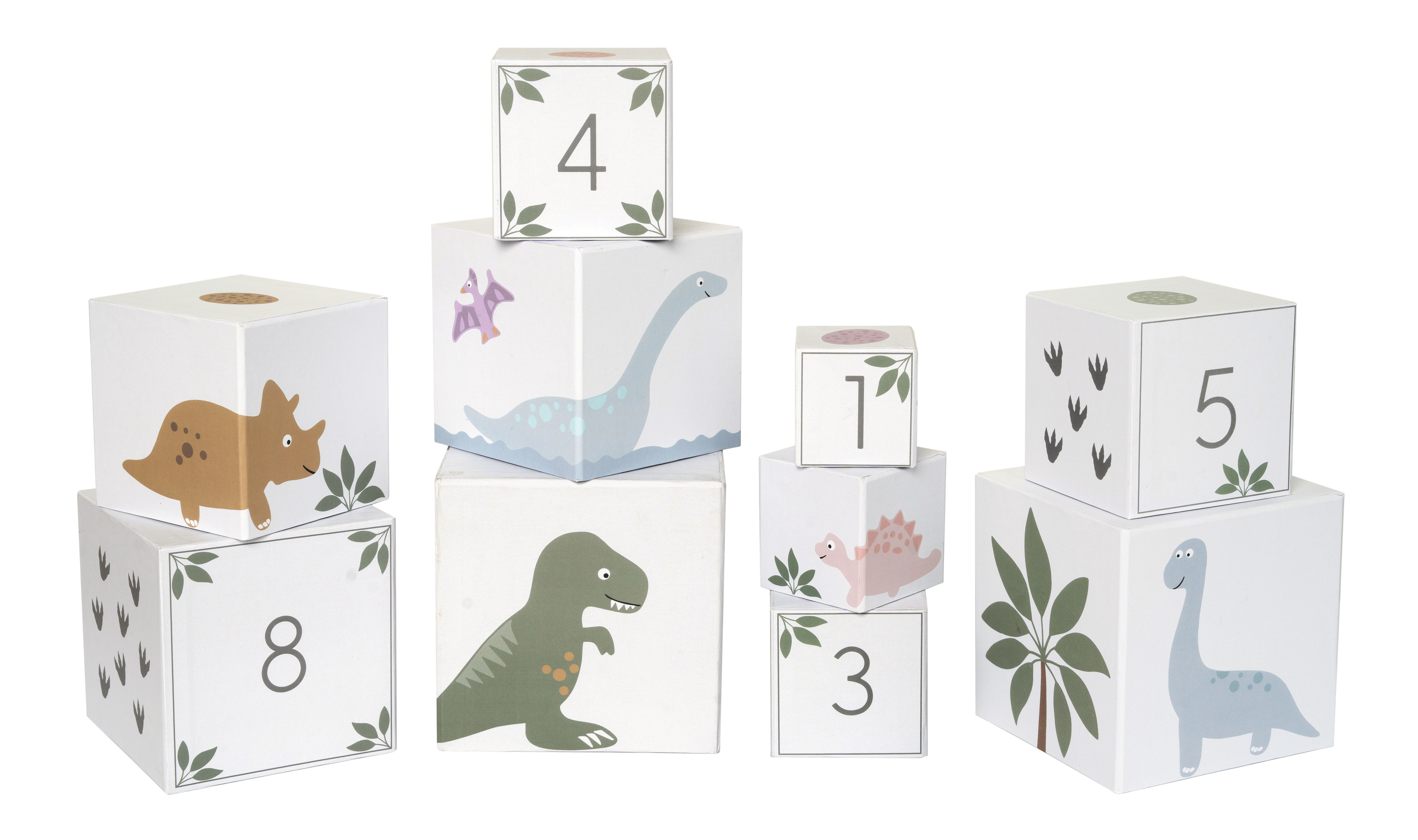 photo JABADABADO Cubes empilables Dino C2569