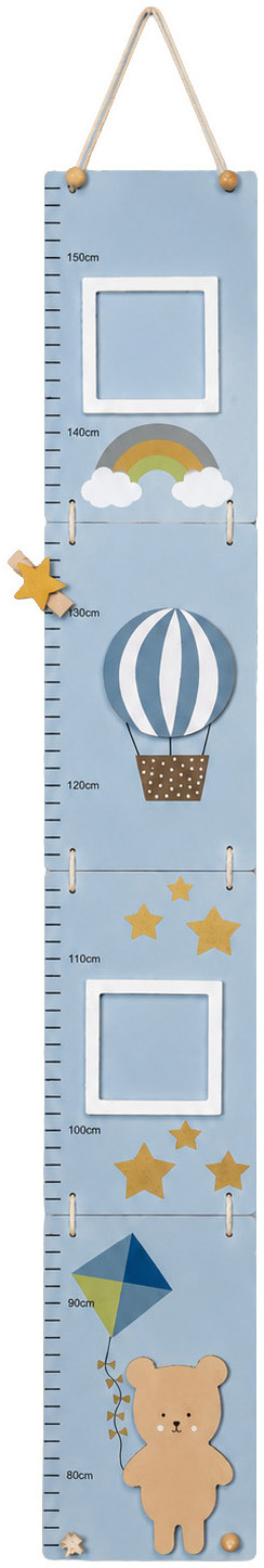 JABADABADO Messlatte Teddy 88cm C2591 blau