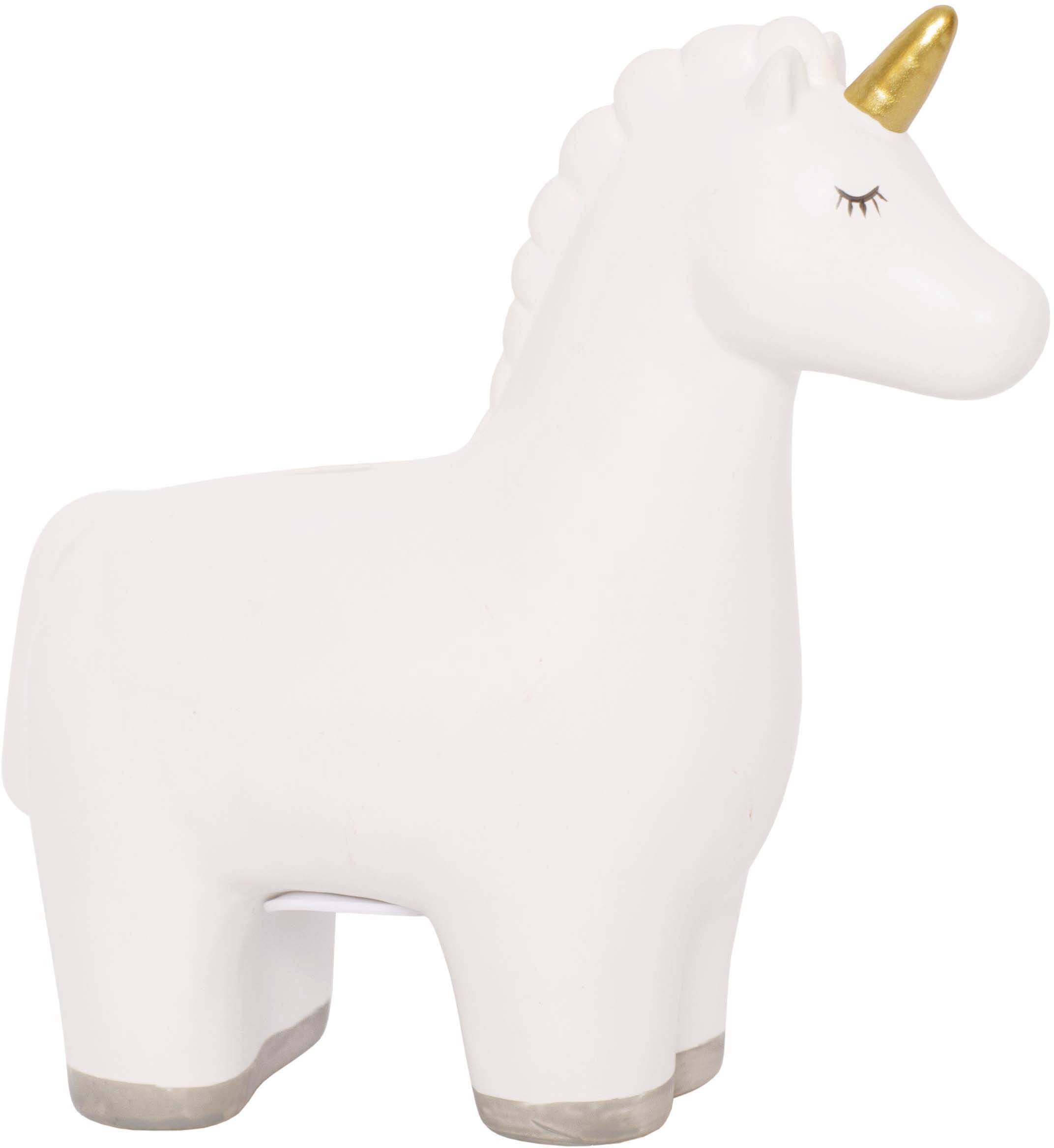 Sparkasse Einhorn G10038 weiss 16x6.5x16cm