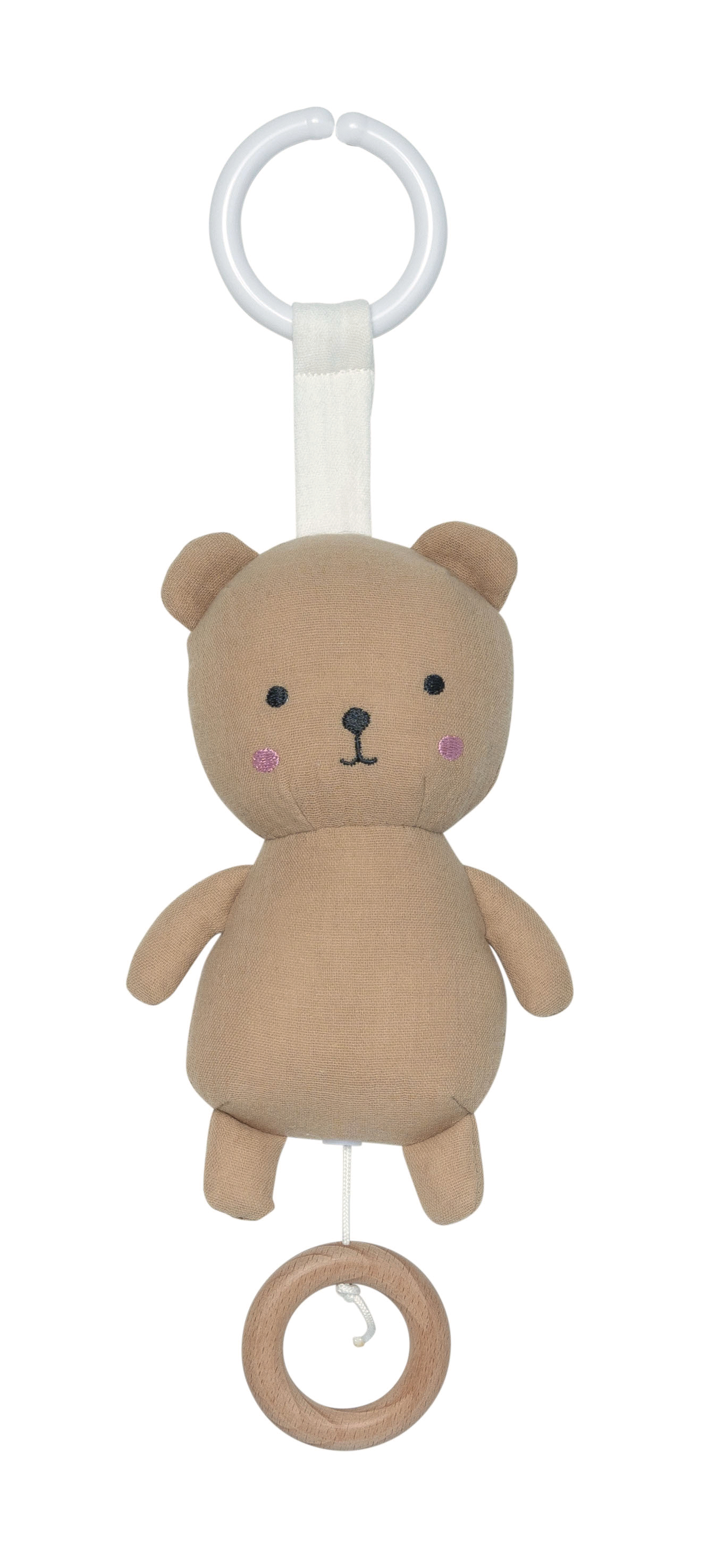 photo JABADABADO Mobile musical Teddy K129 marron