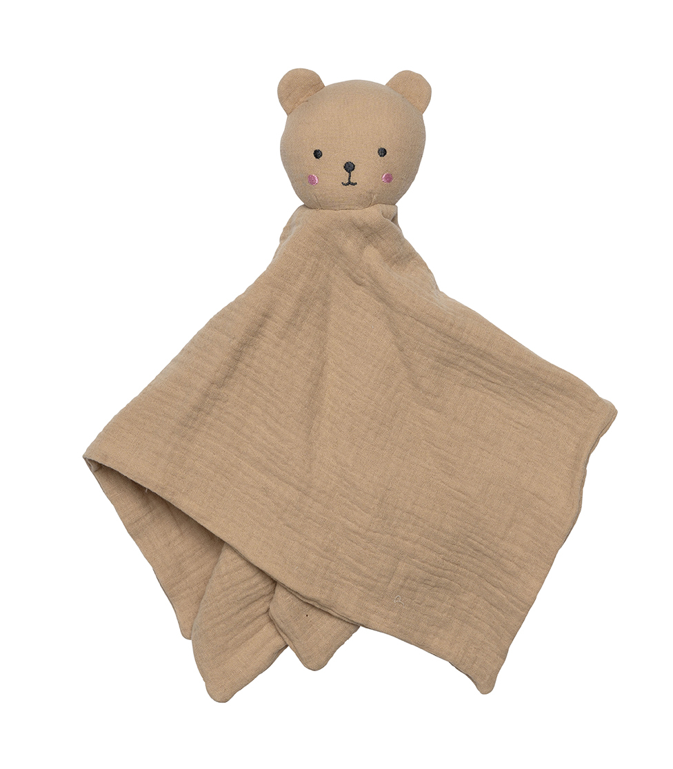photo JABADABADO Doudou ours 39x39cm K134 marron