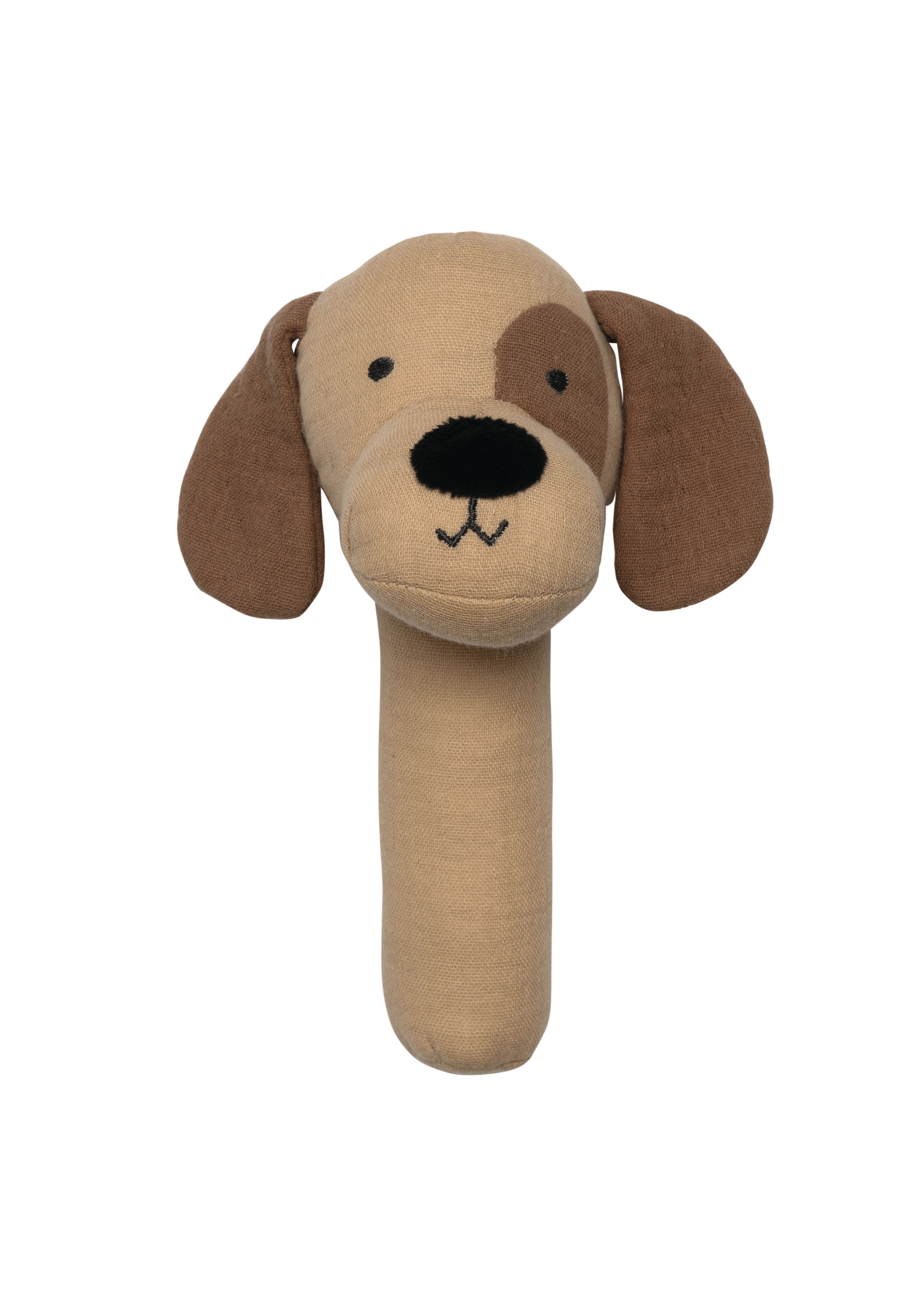 photo JABADABADO Hochet chiot 16cm K136 marron