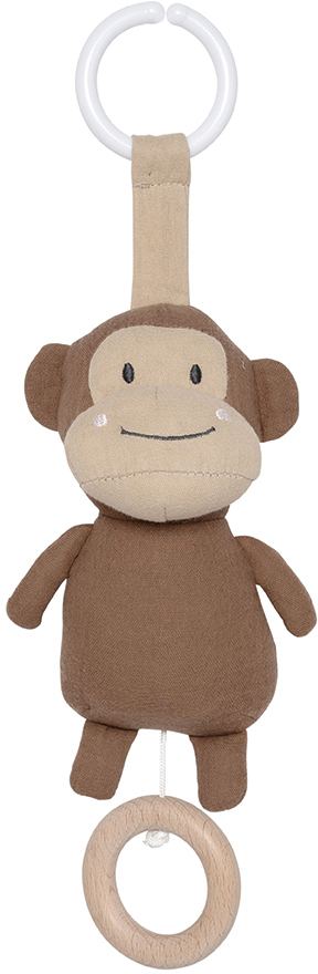 photo JABADABADO Musique mobile singe 26cm K138 brun