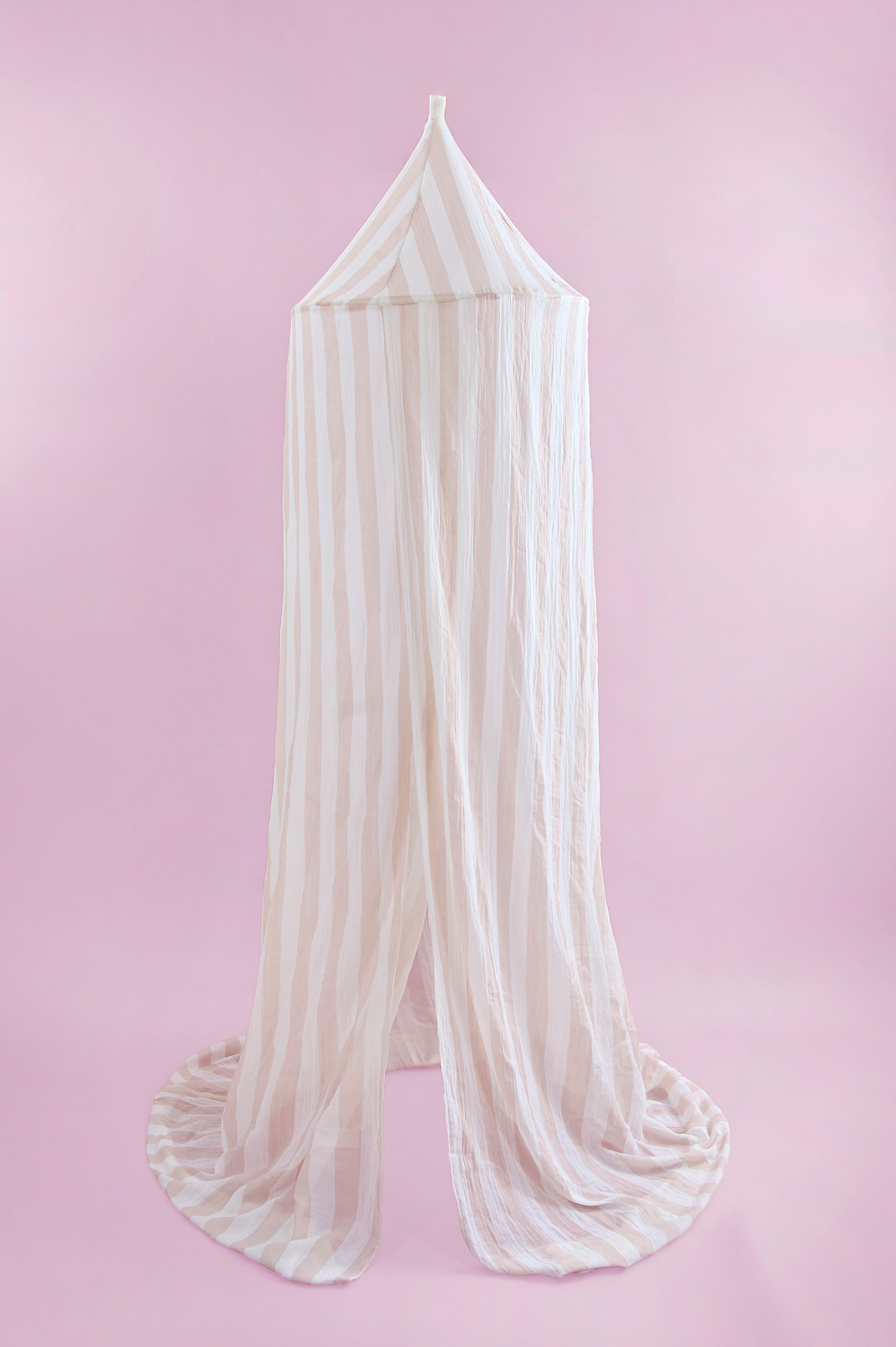 JABADABADO Himmelbett 230cm K153 gestreift, rosa