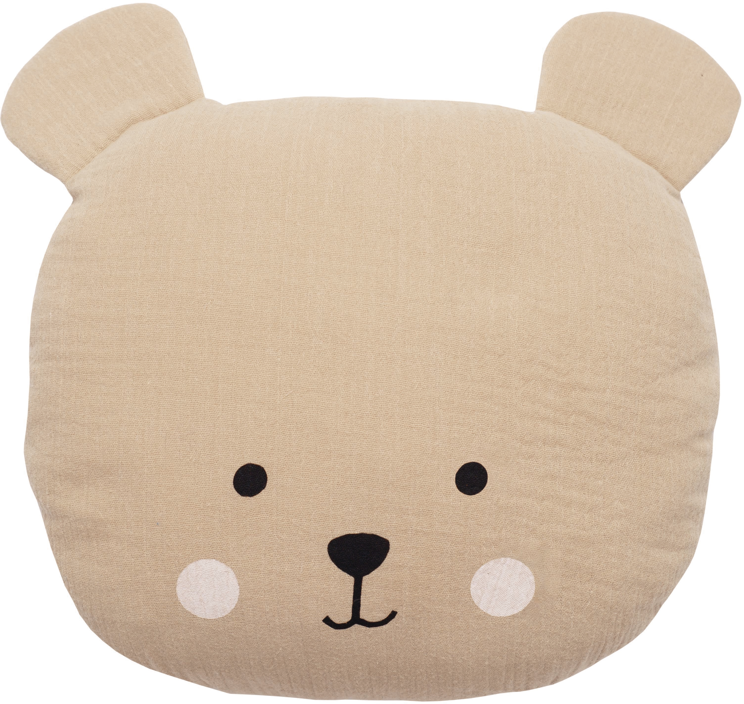 JABADABADO Pillow teddy N0147 brown 30x30cm