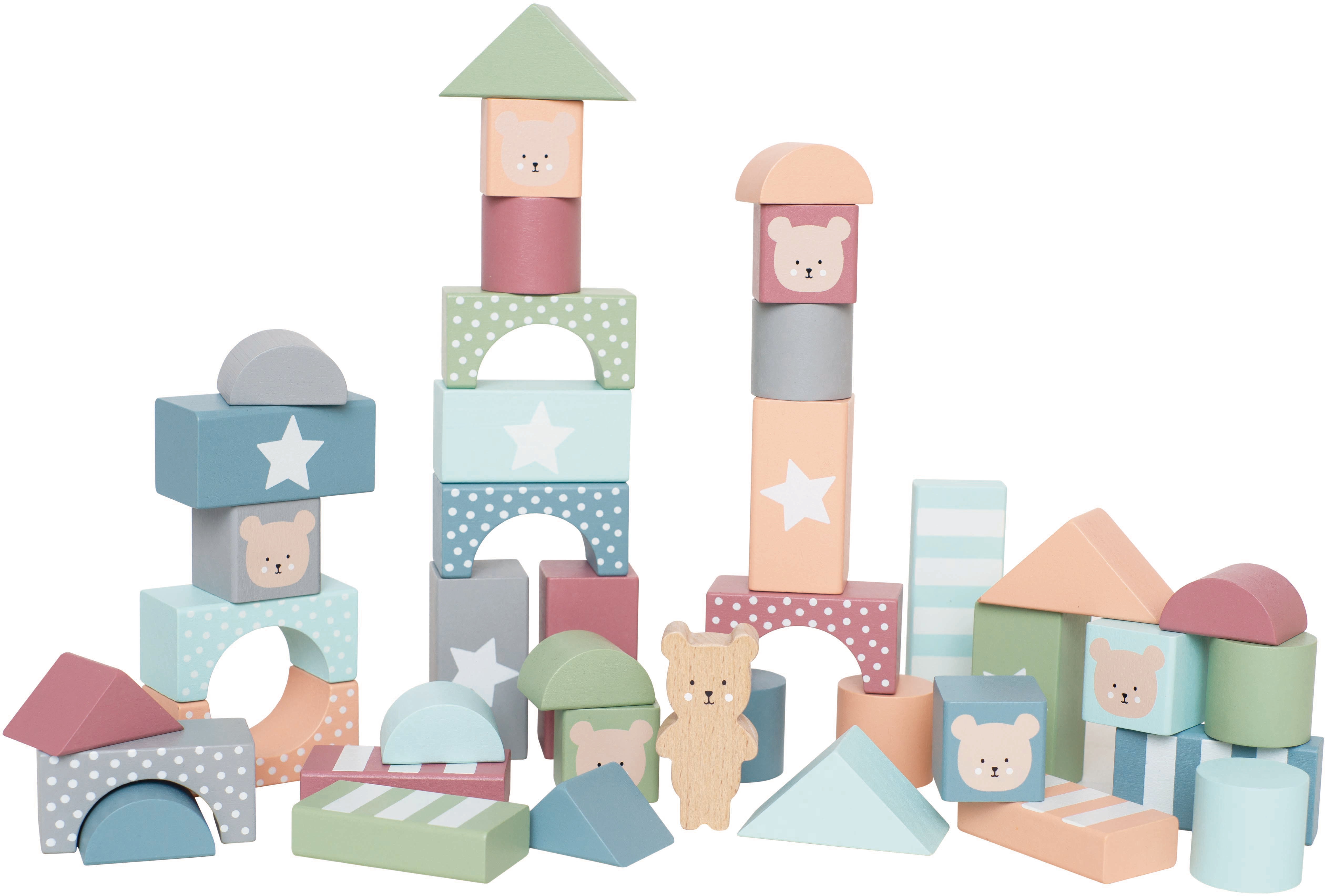 photo JABADABADO Bloc de construction Teddy W7277 49 Pcs.