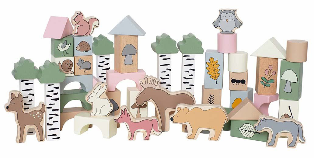 photo JABADABADO Bloc de construction forêt W7278