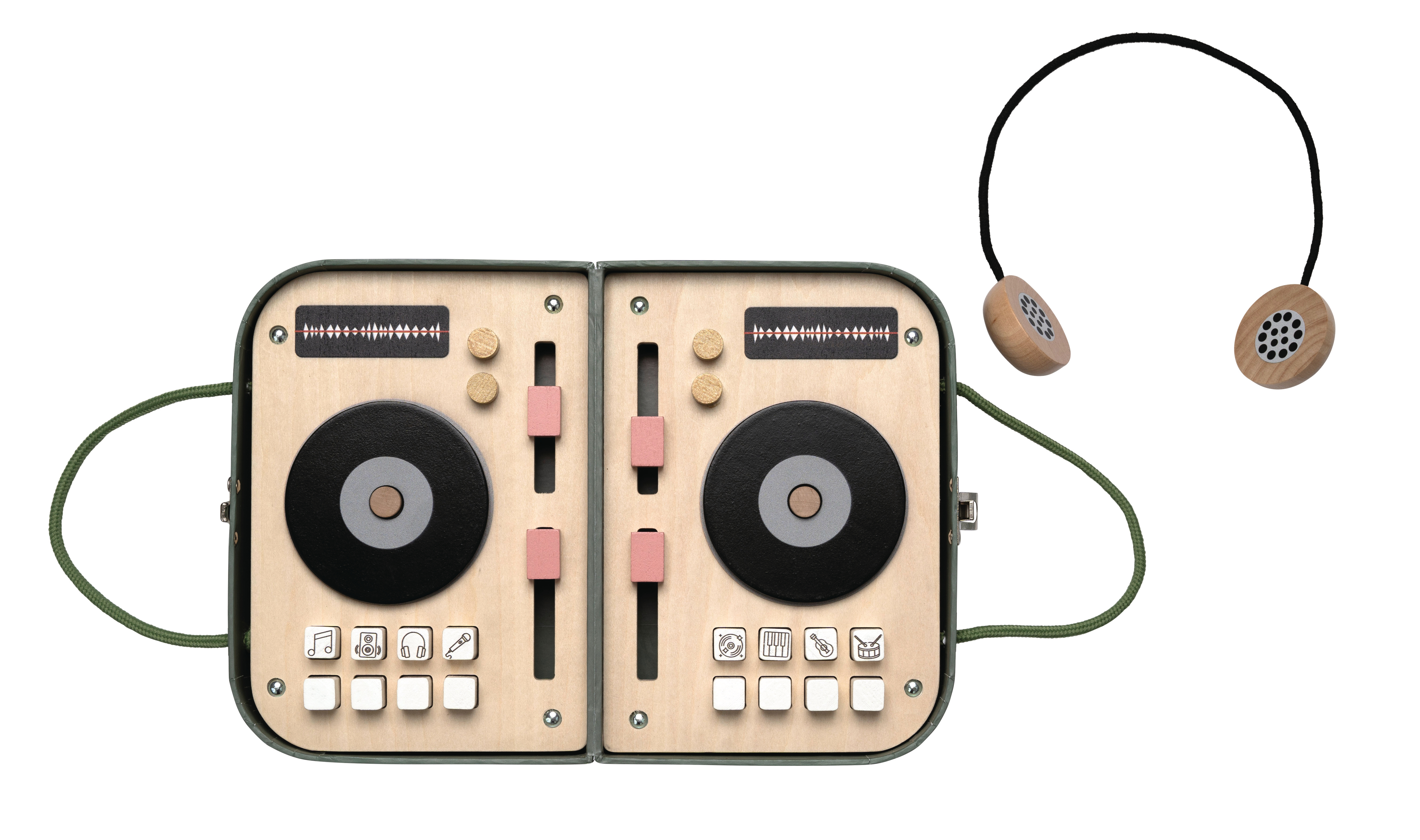 photo JABADABADO Coffret de jeux DJ 19x14x9cm W7298 vert