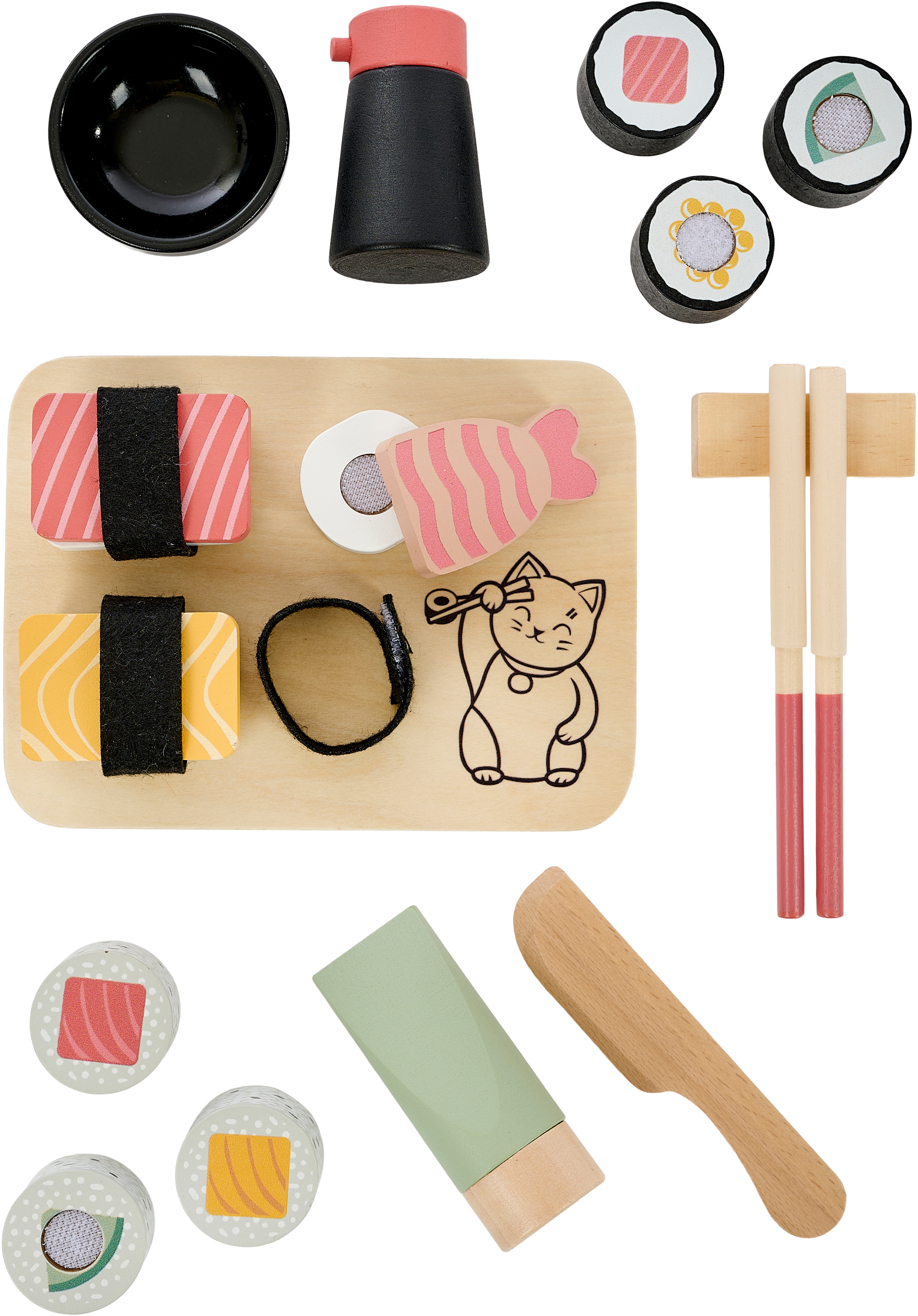 JABADABADO Sushi-Set W7327 16-teilig