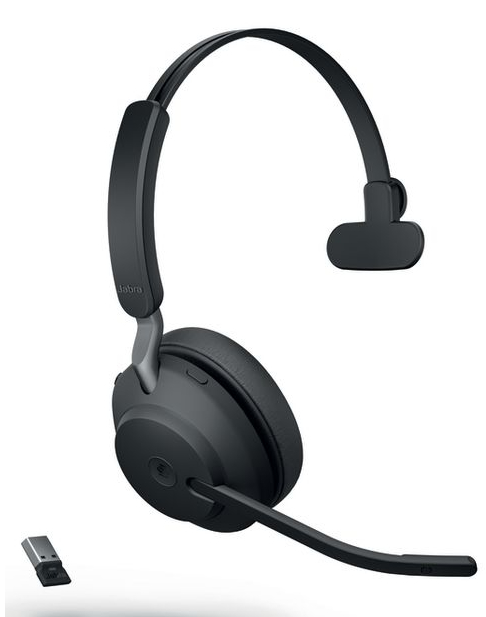 JABRA Evolve2 65 MS Mono NC 26599-899-999 Bluetooth Headset USB-A