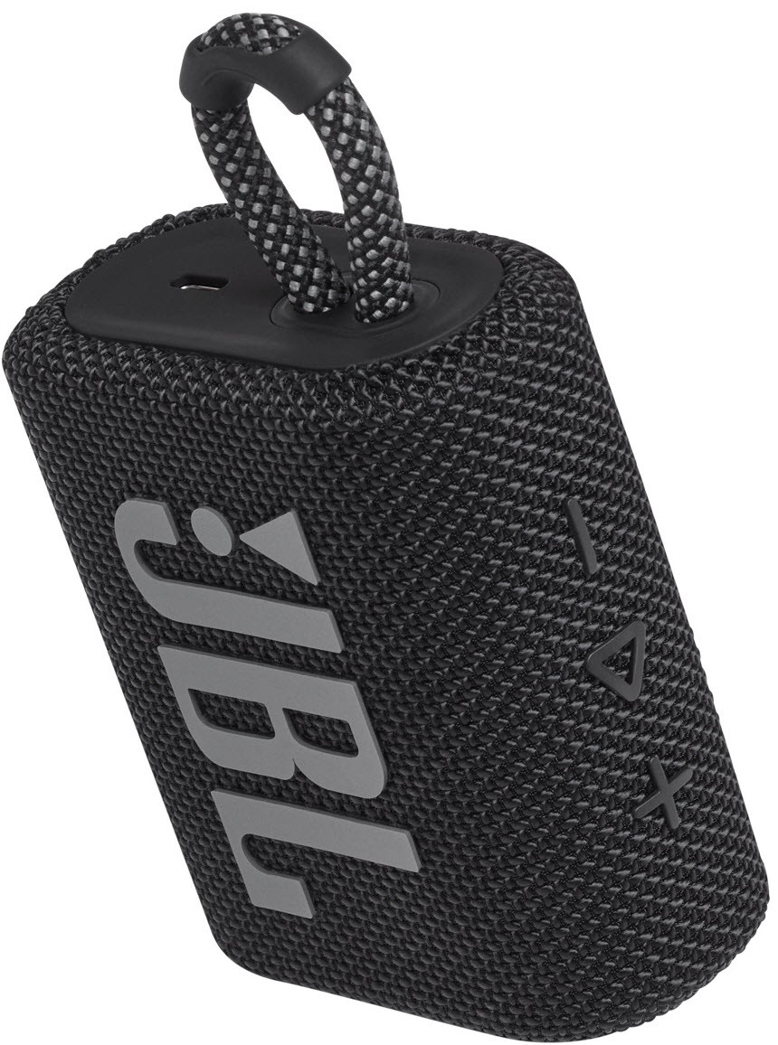 JBL haut-parleur Bluetooth JBL-GO3BLK Go 3, noir