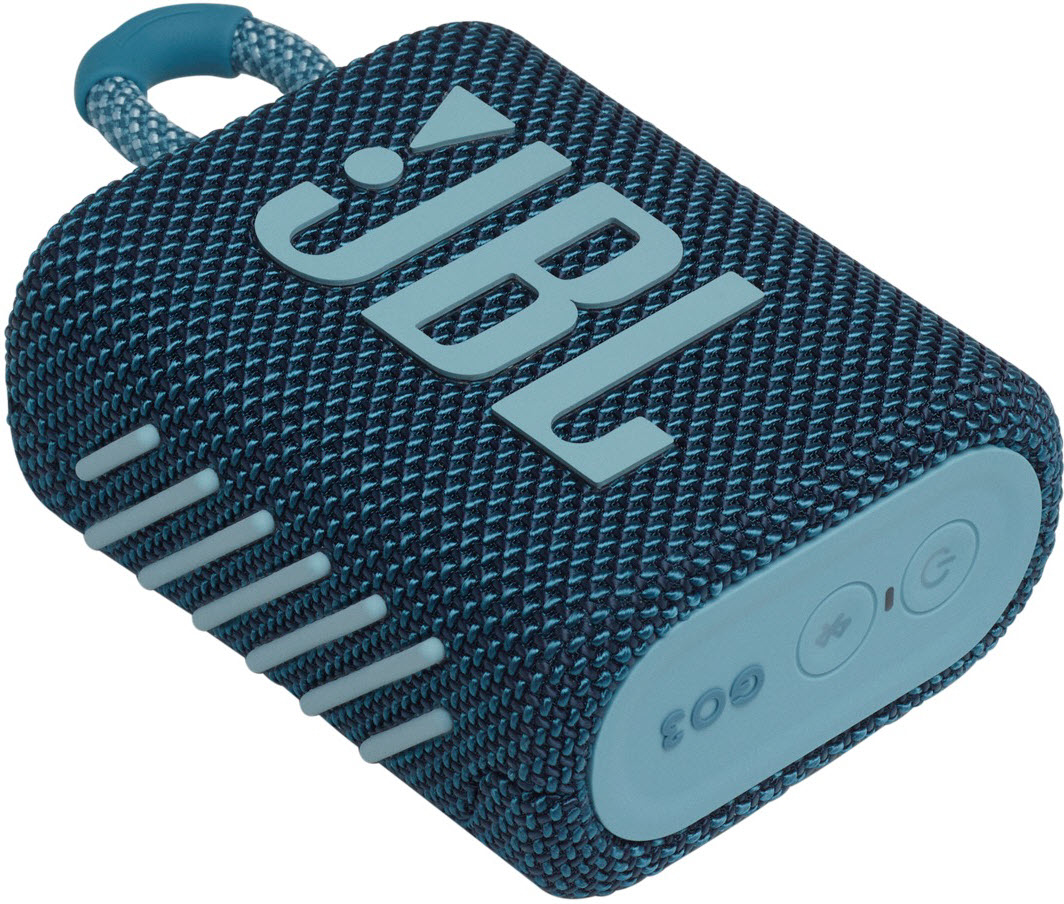 JBL haut-parleur Bluetooth JBL-GO3BLU Go 3, bleu