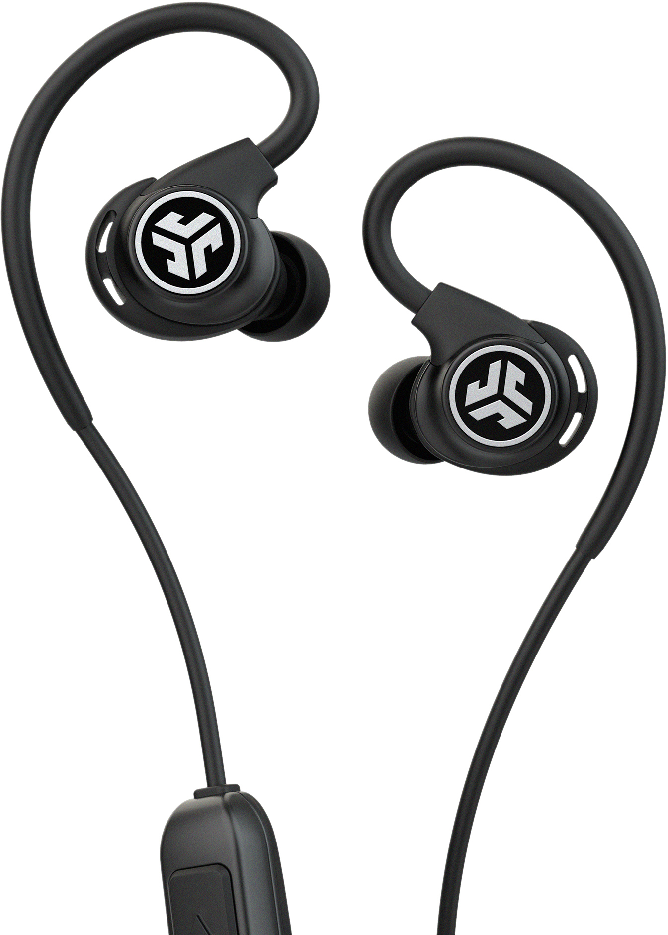 JLAB Fit Sport 3 Earbuds IEUEBFITSPORTRBLK123 Wireless,Black